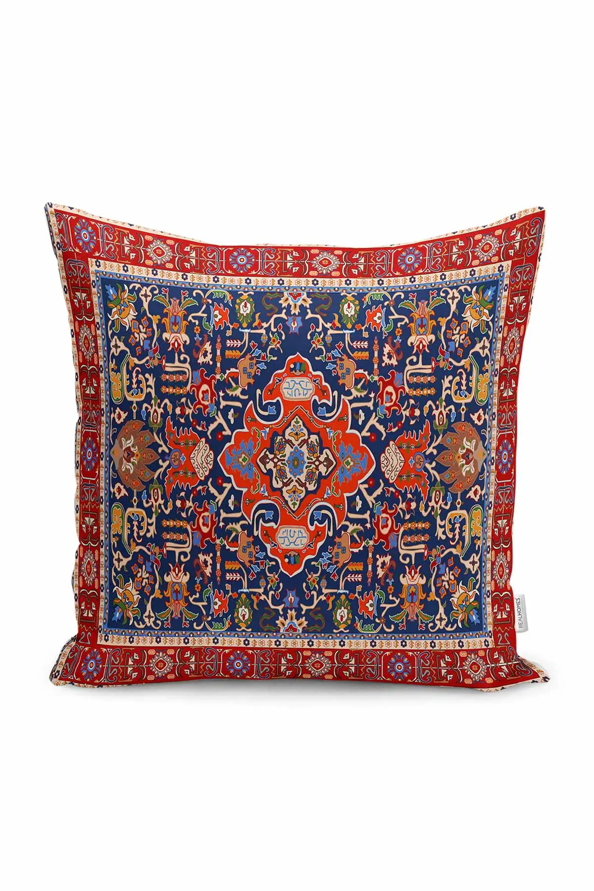 43x43 Dijital Baskılı Fermuarlı Modern Kırlent Kılıfı 308763