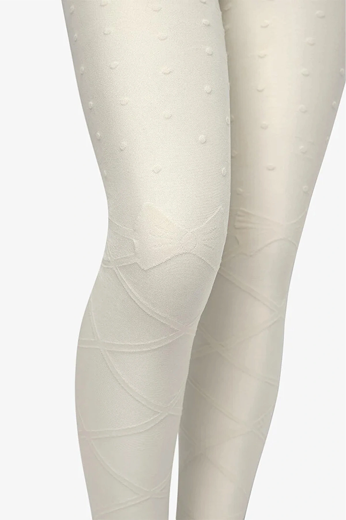 Krem 21A Penti  Pretty Cross Ballerina 30 Den Kız Çocuk Külotlu Çorap 421734