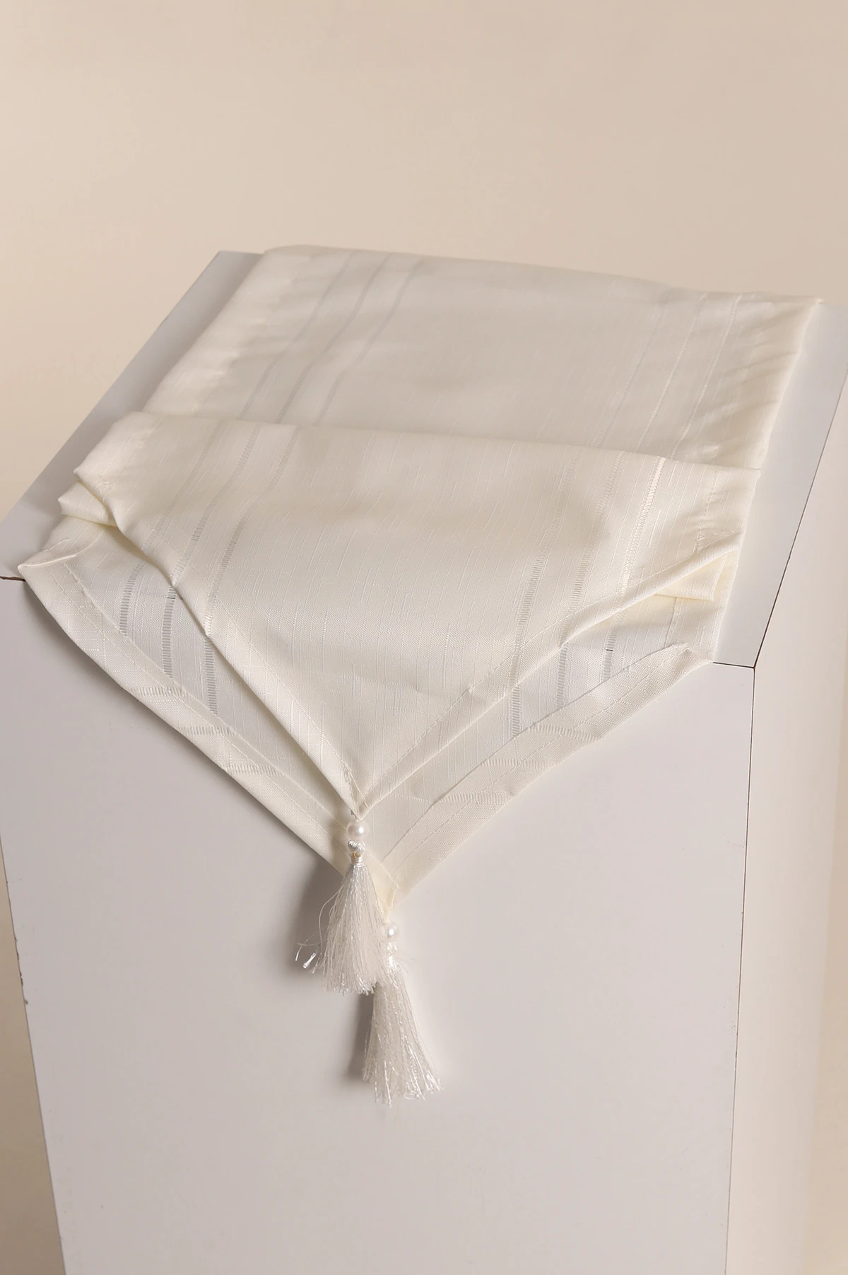 Krem 35x140 Klasik Püsküllü Runner 248092
