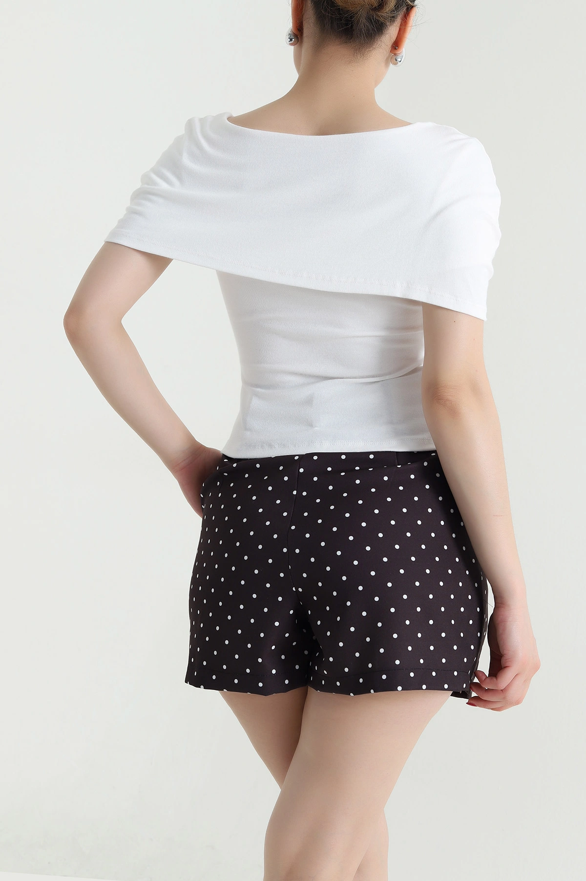 Krem Buzzy Fiyonk Tasarım Bluz 466478