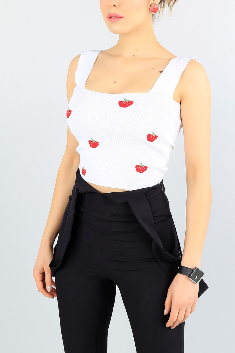 Krem Likralı Bayan Triko Atlet 58035