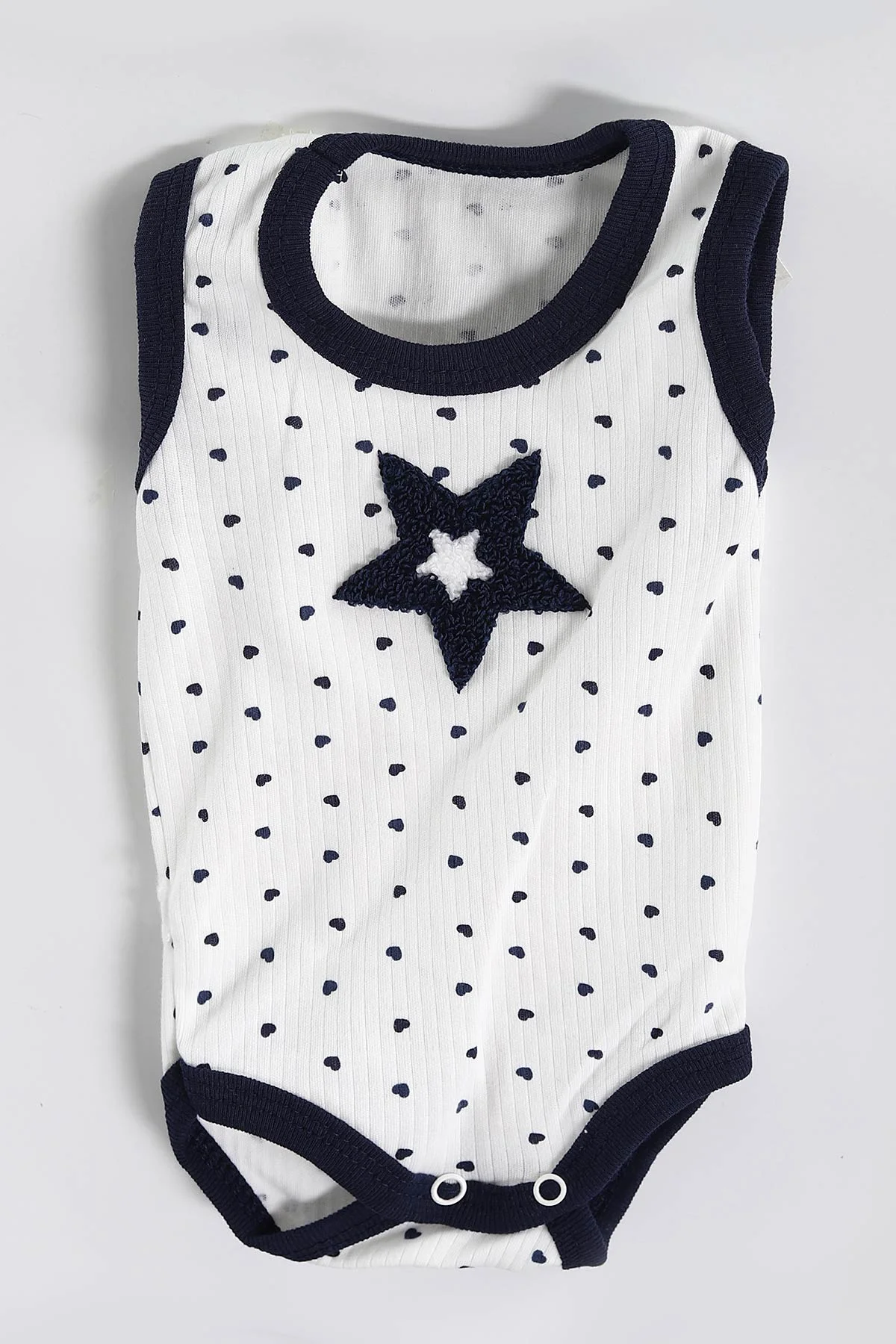 Lacivert ( 0-3 Ay)Süzene Yıldız  Nakışlı  Kutulu 10 Parça Lüx Unisex Bebek Hastane Çıkış Setleri   427753