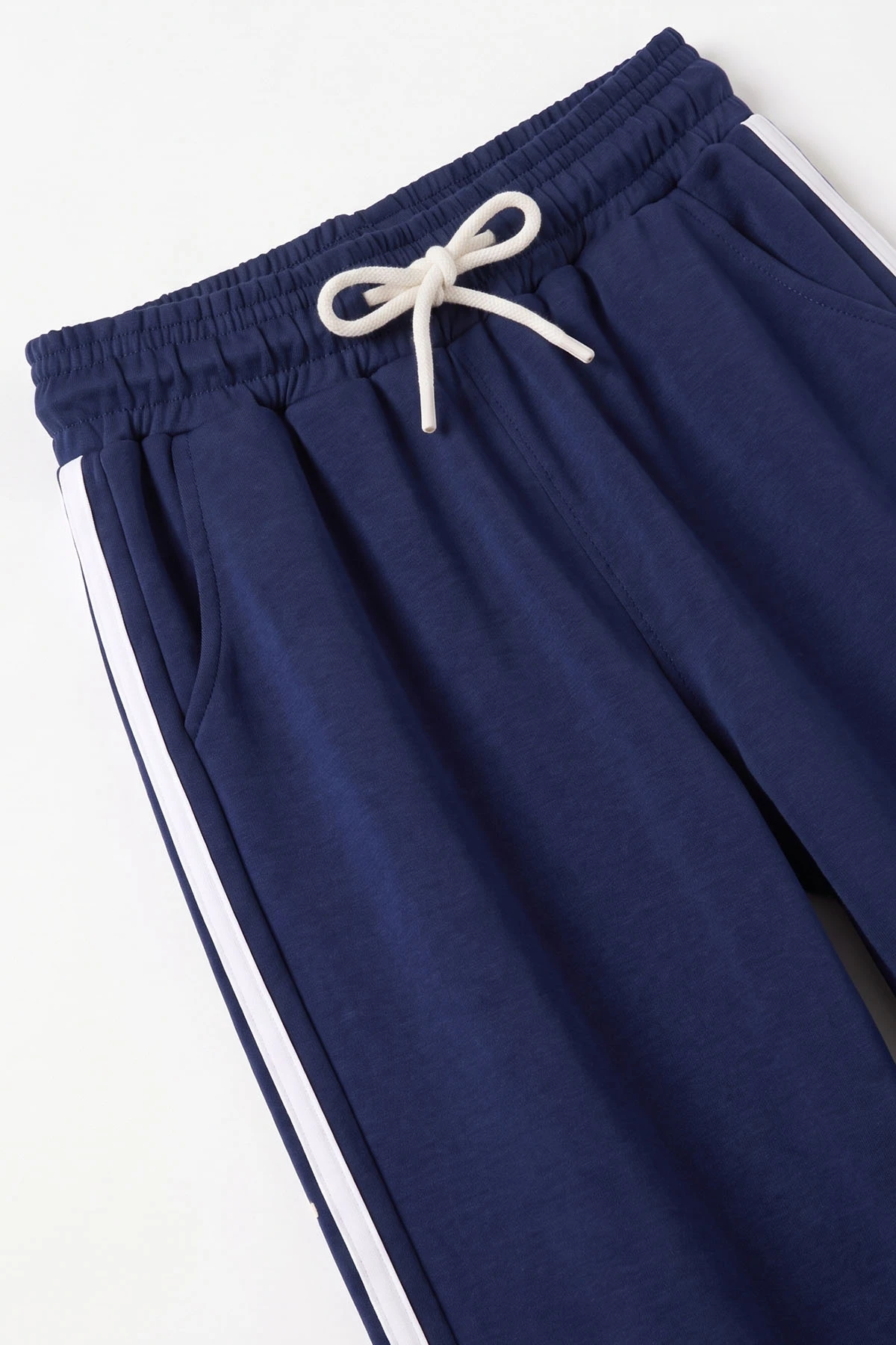 Lacivert (11-15 Yaş) Şerit Detay Oysho Kumaş Kız Çocuk Alt 492896