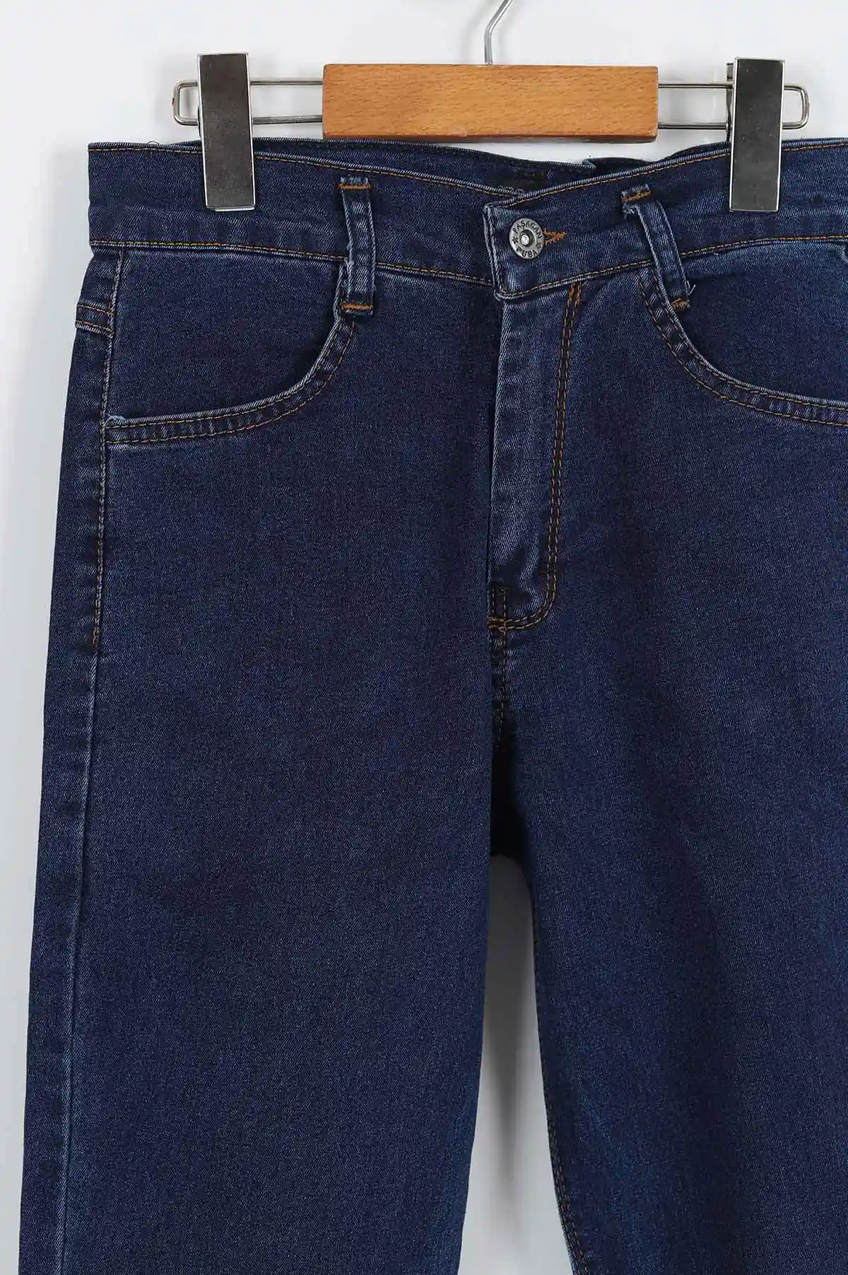 Lacivert (11-15 Yaş)Basic Model Erkek Çocuk Kot Pantolon 329832