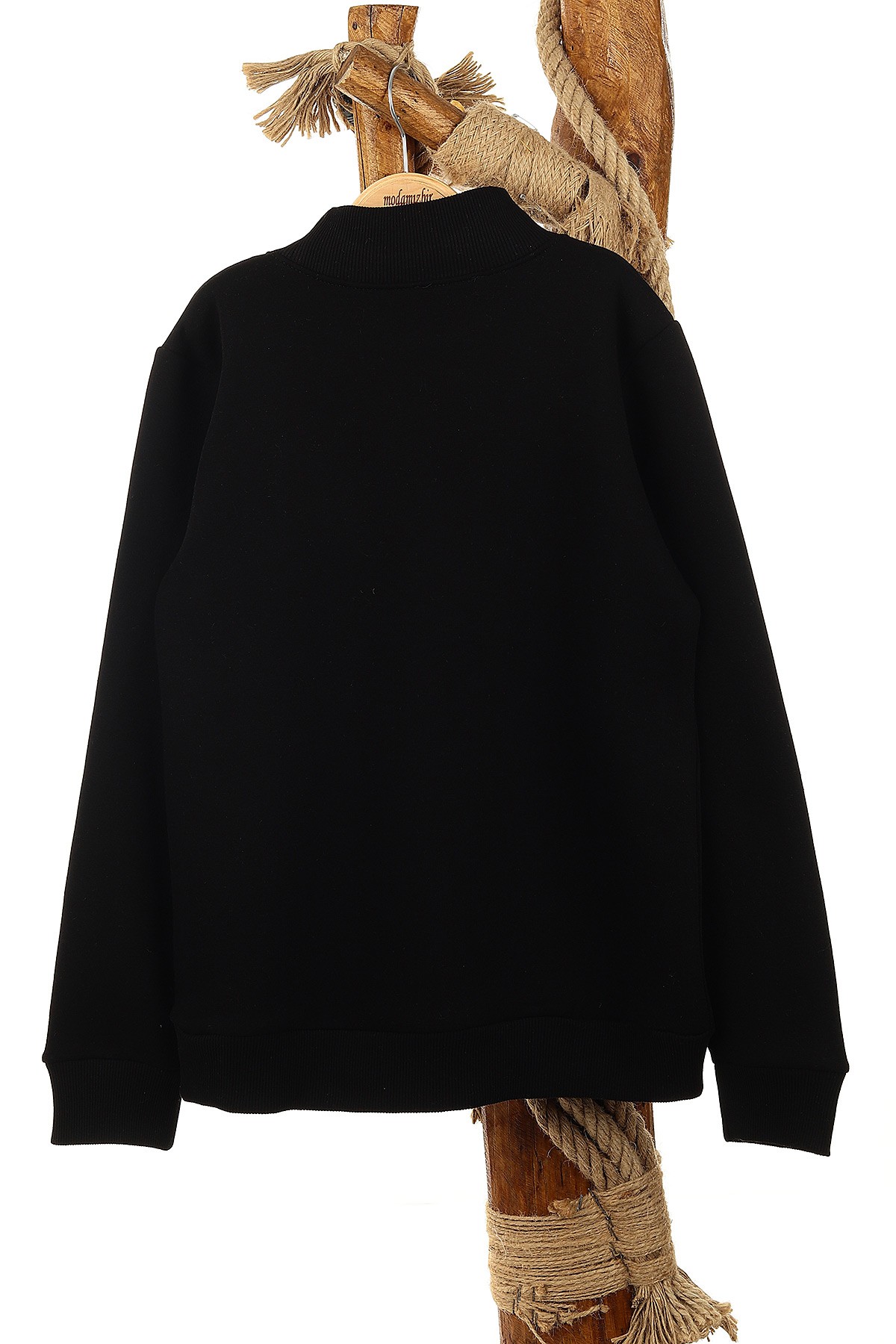 Lacivert (13-16 Yaş) Let'S Party Baskılı Üç İp Şardonlu Erkek Çocuk Sweat 154257