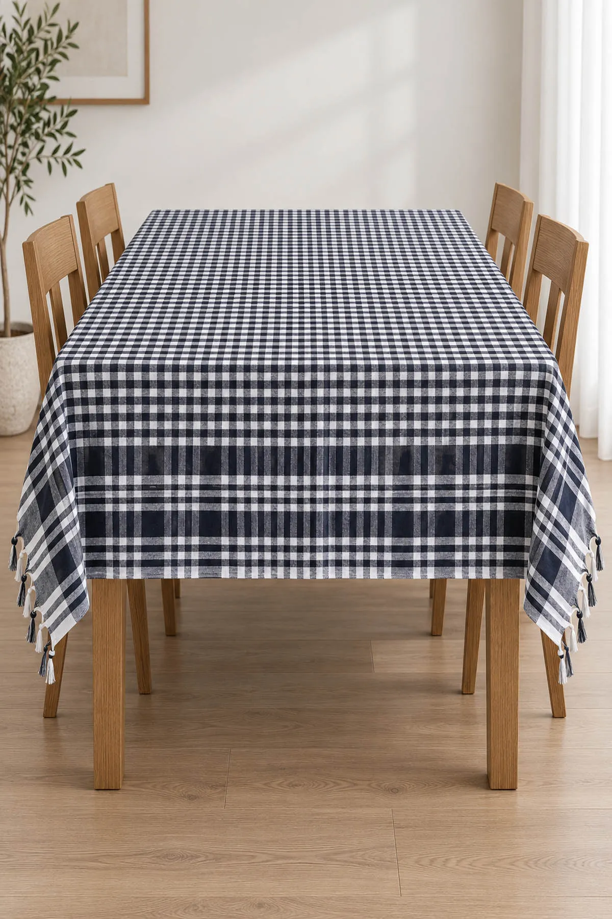 Lacivert 170x170 Cm Desenli Piknik Örtüsü 496455