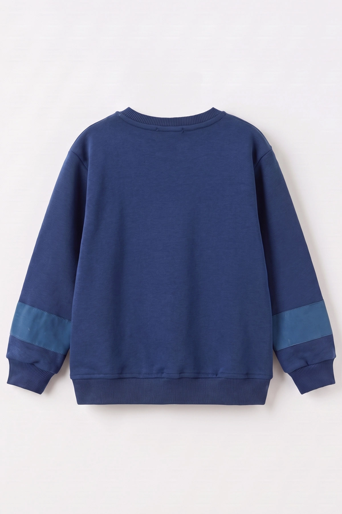 Lacivert (2-12 Yaş) Urban Nakışlı   İçi Şardonlu Erkek  Çocuk Sweatshirt 493818