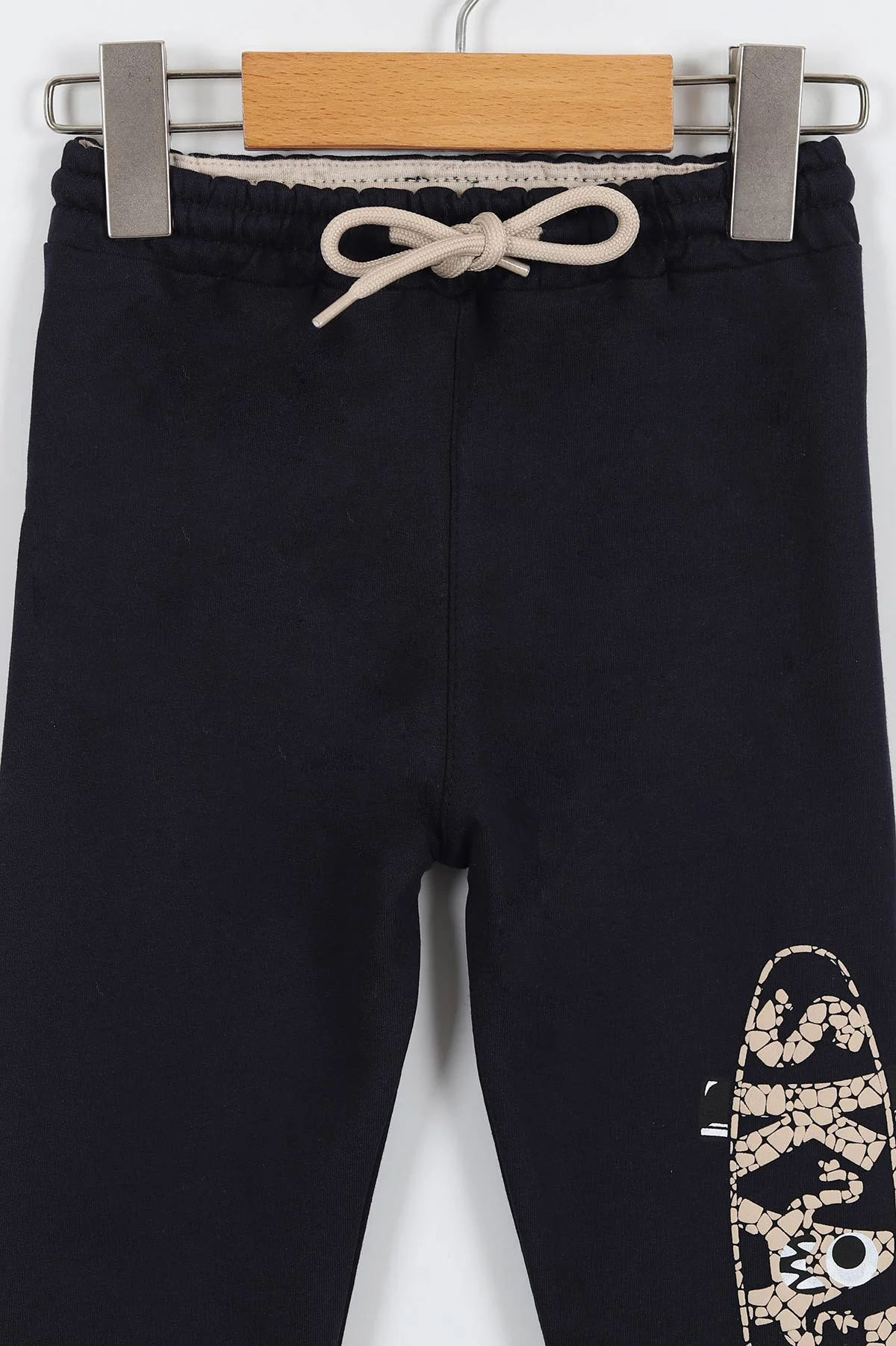 Lacivert (2-8 Yaş) Skater Kabartma Baskılı Erkek Çocuk Alt 308977