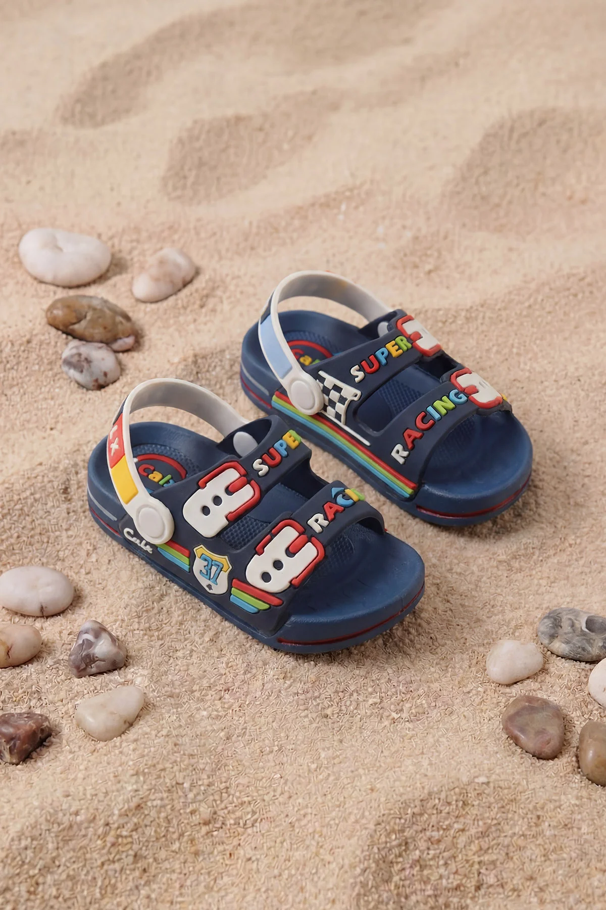 Lacivert ( 25 - 29 ) Figürlü Erkek Çocuk Sandalet 462506