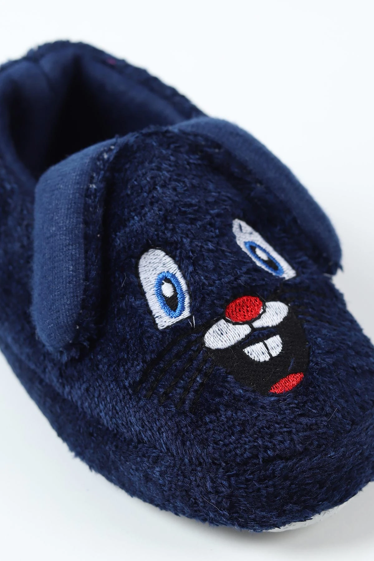 Lacivert ( 25 - 30 ) Peluş Figürlü Erkek Çocuk Panduf 488261
