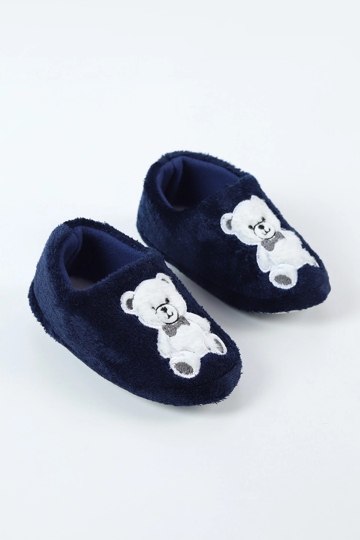 Lacivert ( 29 - 34 ) Peluş Figürlü Çocuk Panduf 496297