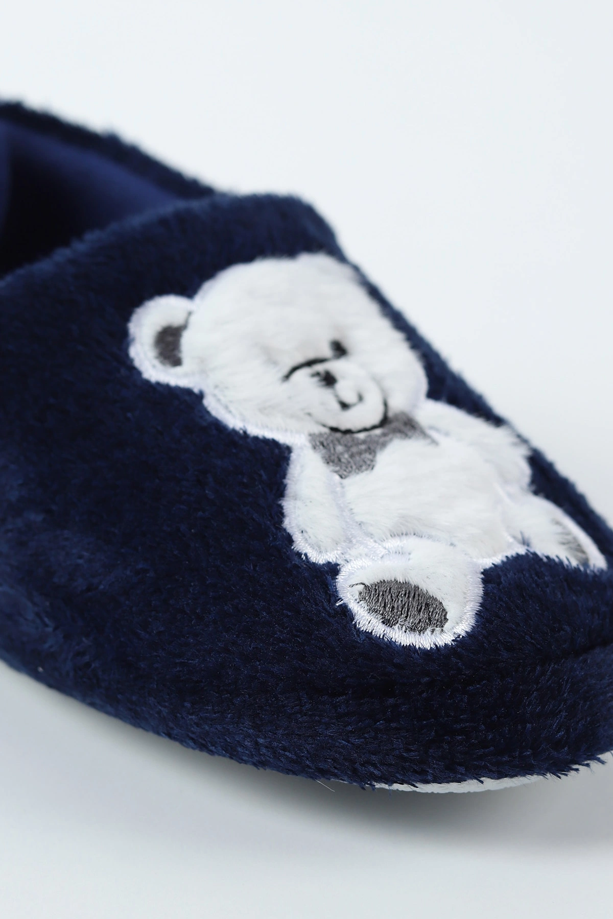 Lacivert ( 29 - 34 ) Peluş Figürlü Çocuk Panduf 496297