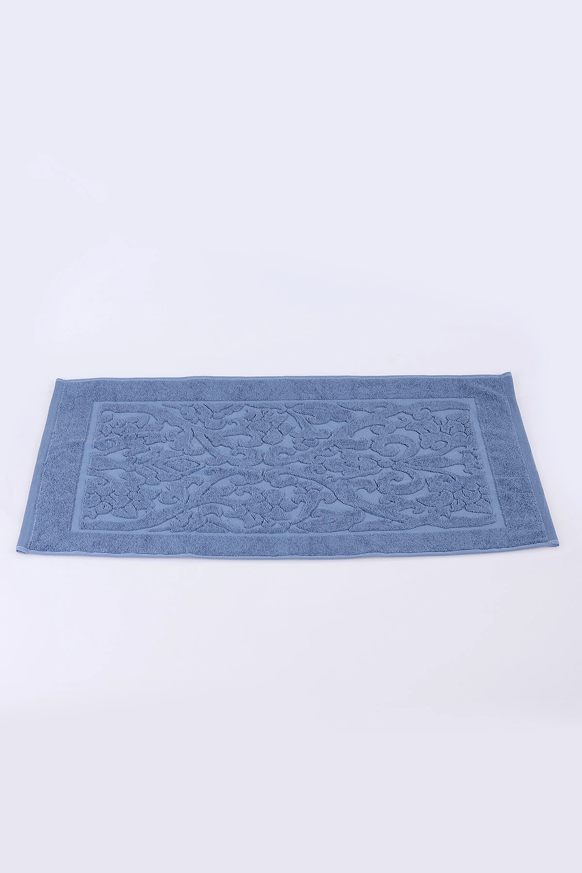 Lacivert 50x70 Cm Şal Desenli Ayak Havlusu 448897
