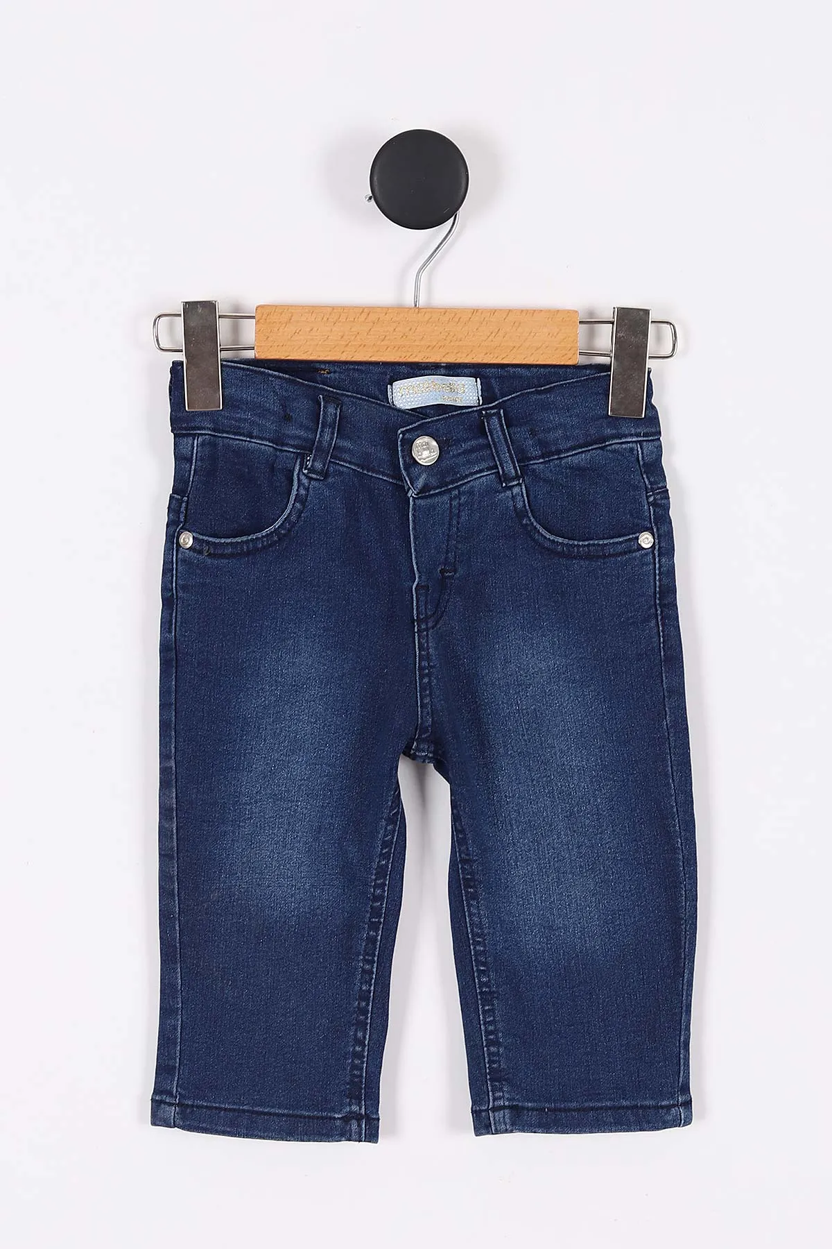 Lacivert (6-24 Ay) Kız Bebek Kot Pantolon 281793