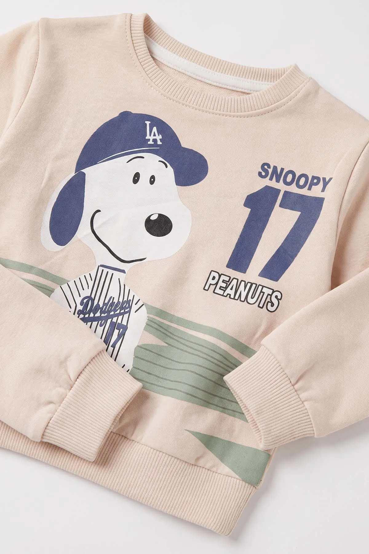 Lacivert (6-24 Ay) Snoopy  Baskılı  2 İp Erkek Bebek Takım 479027