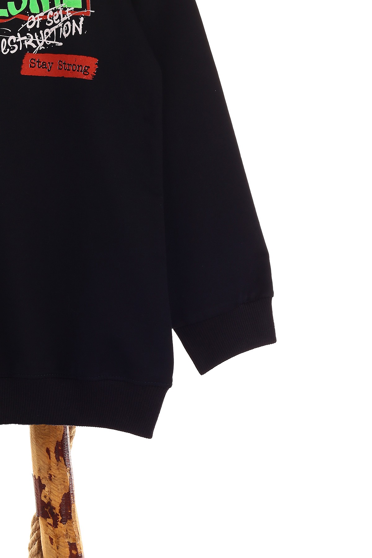 Lacivert (9-12 Yaş) Bronx Desire Baskılı Erkek Çocuk Sweat 151728