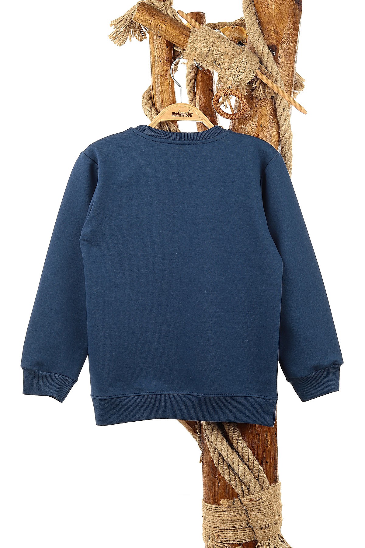 Lacivert (9-12 Yaş) Now Nug Baskılı Erkek Çocuk Sweat 150934