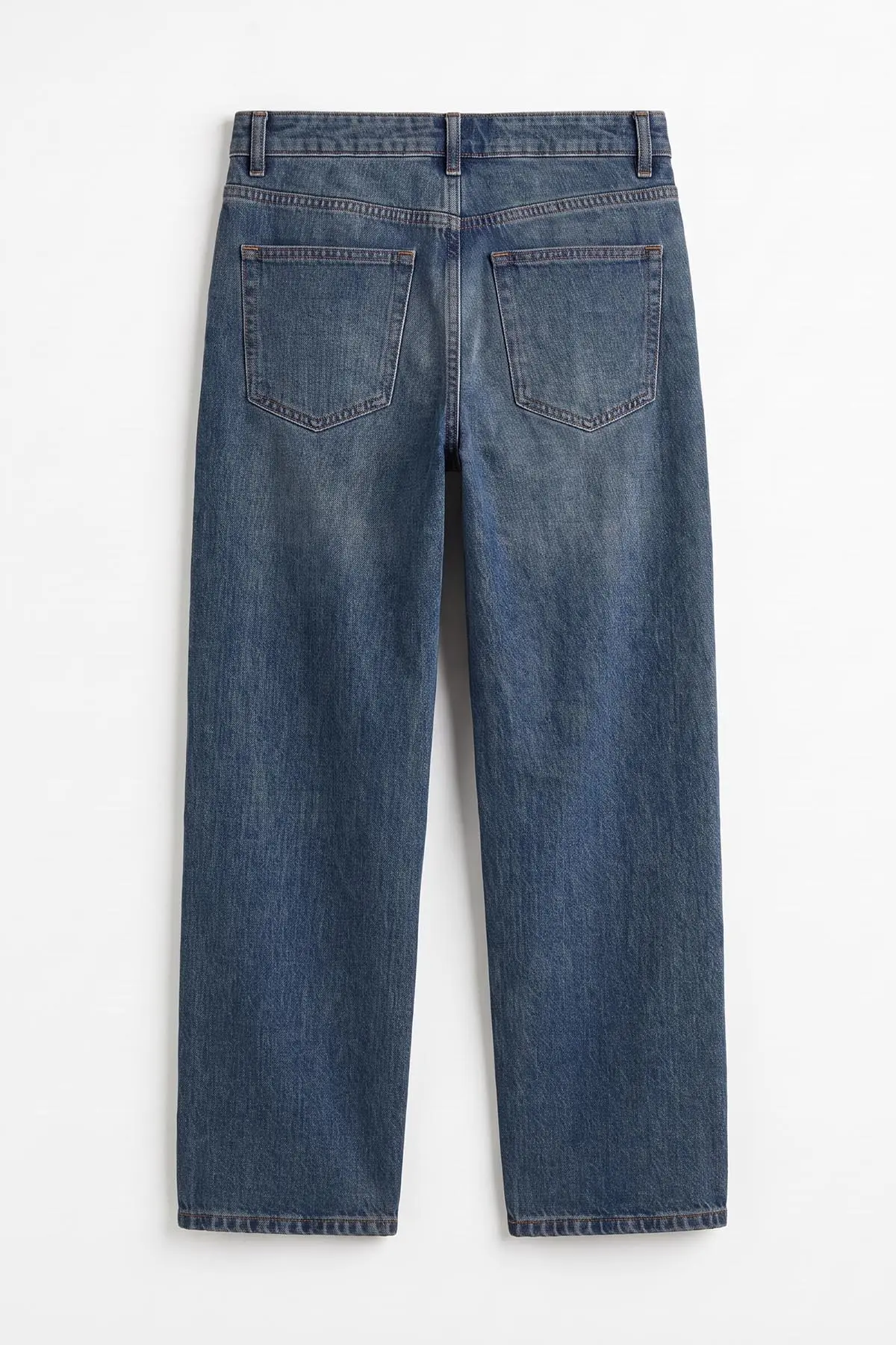 Lacivert Baggy Yeni Sezon Cep Detay Likralı Erkek Kot Pantolon 497241