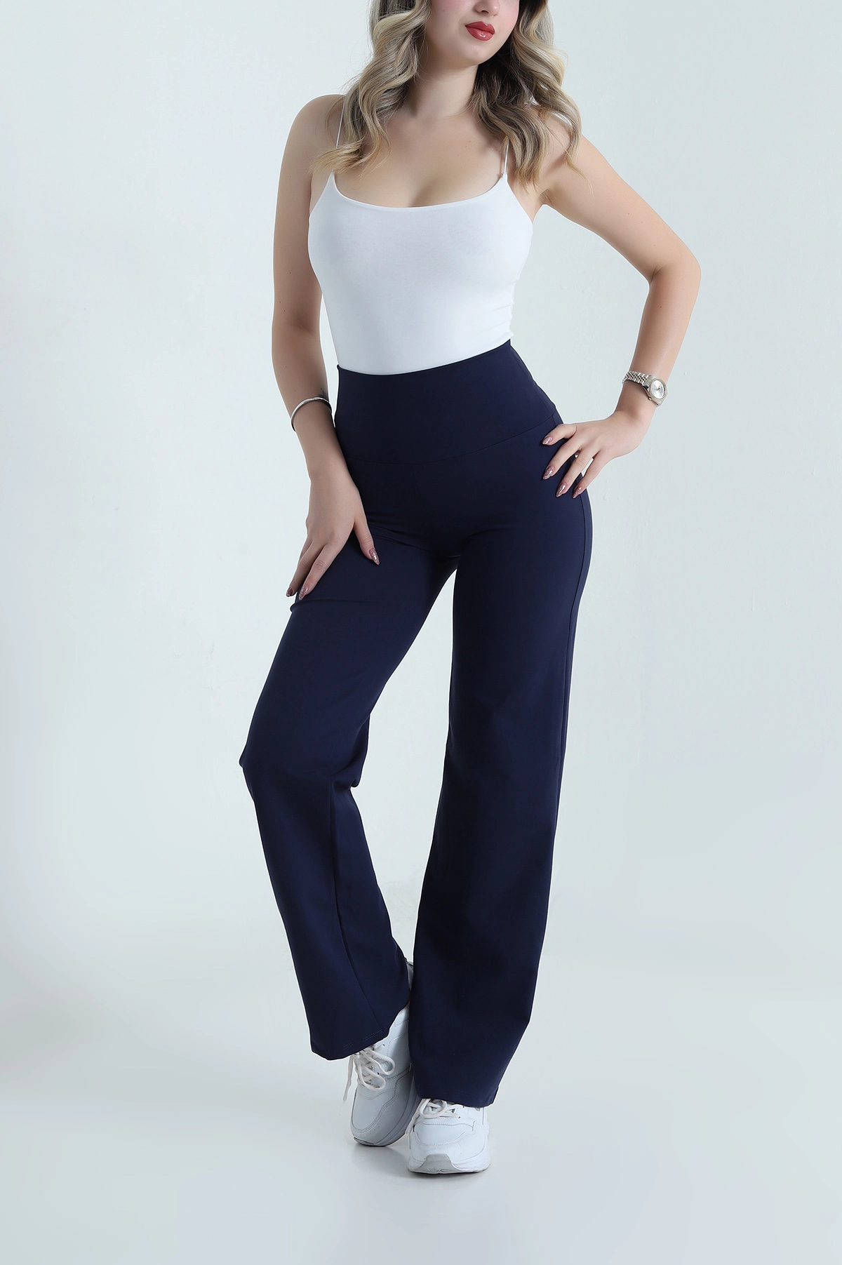 Lacivert Belize Kadın Tayt Pantolon 479451