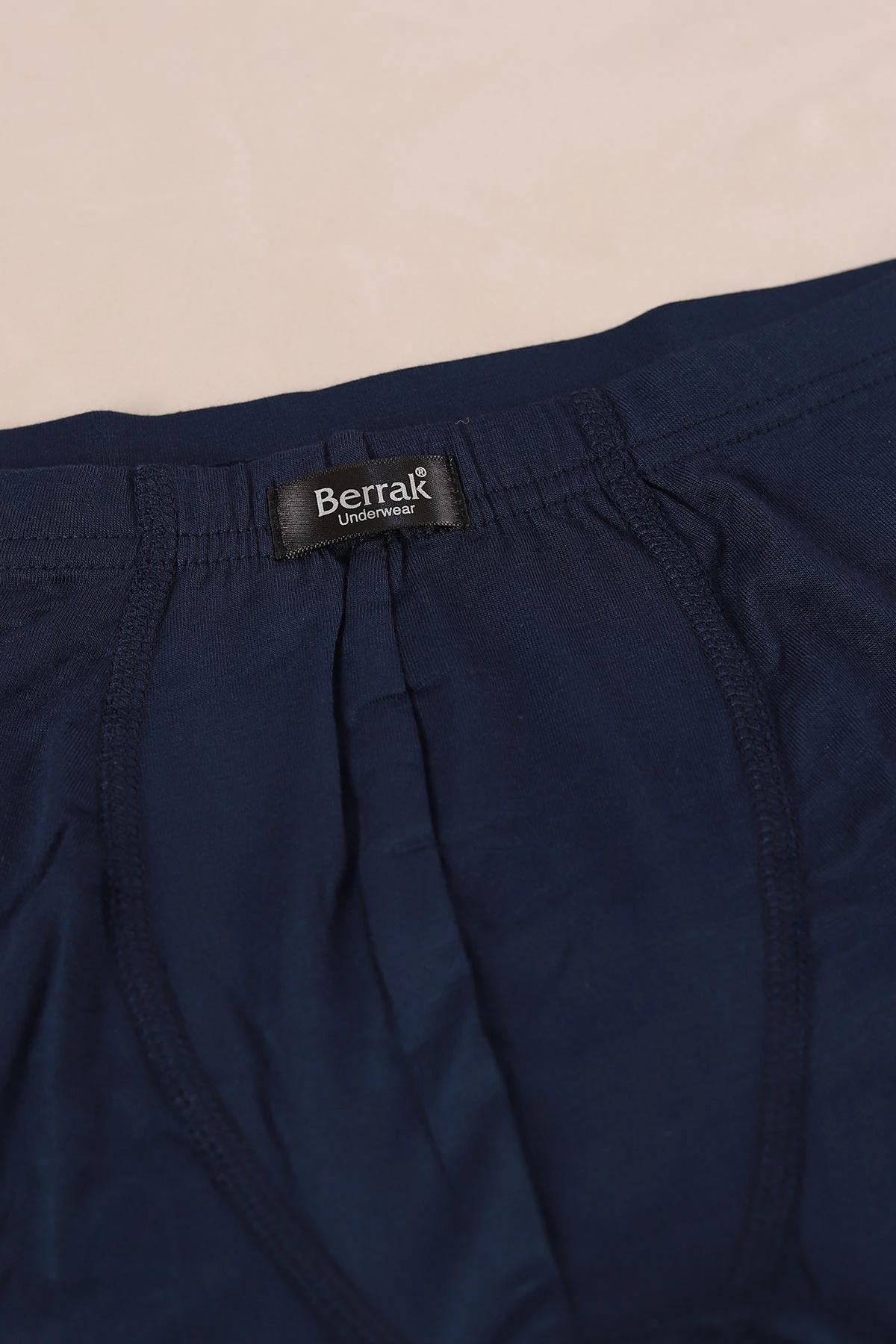 Lacivert Berrak Bambu Likralı Erkek Boxer 370646