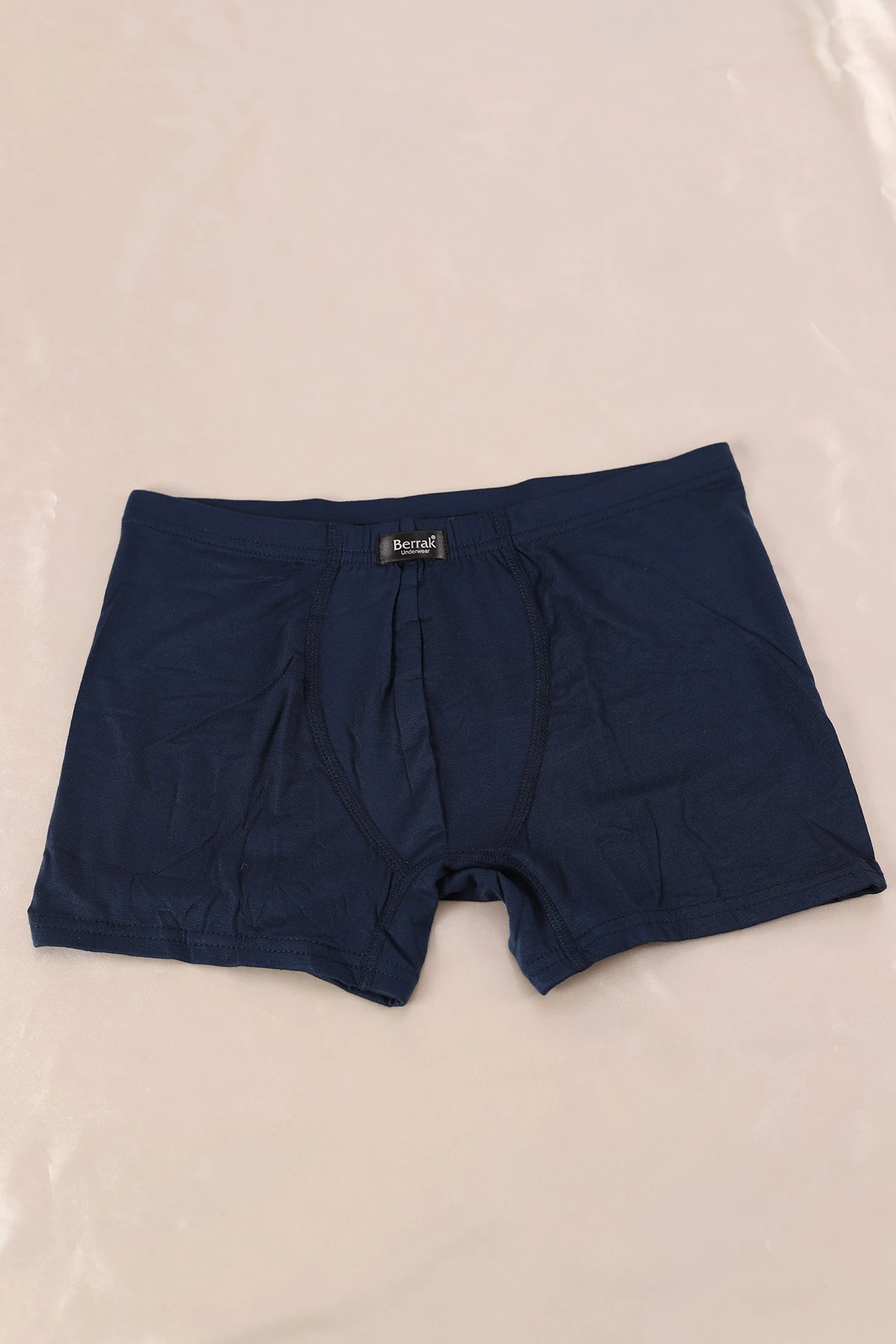 Lacivert Berrak Bambu Likralı Erkek Boxer 370646