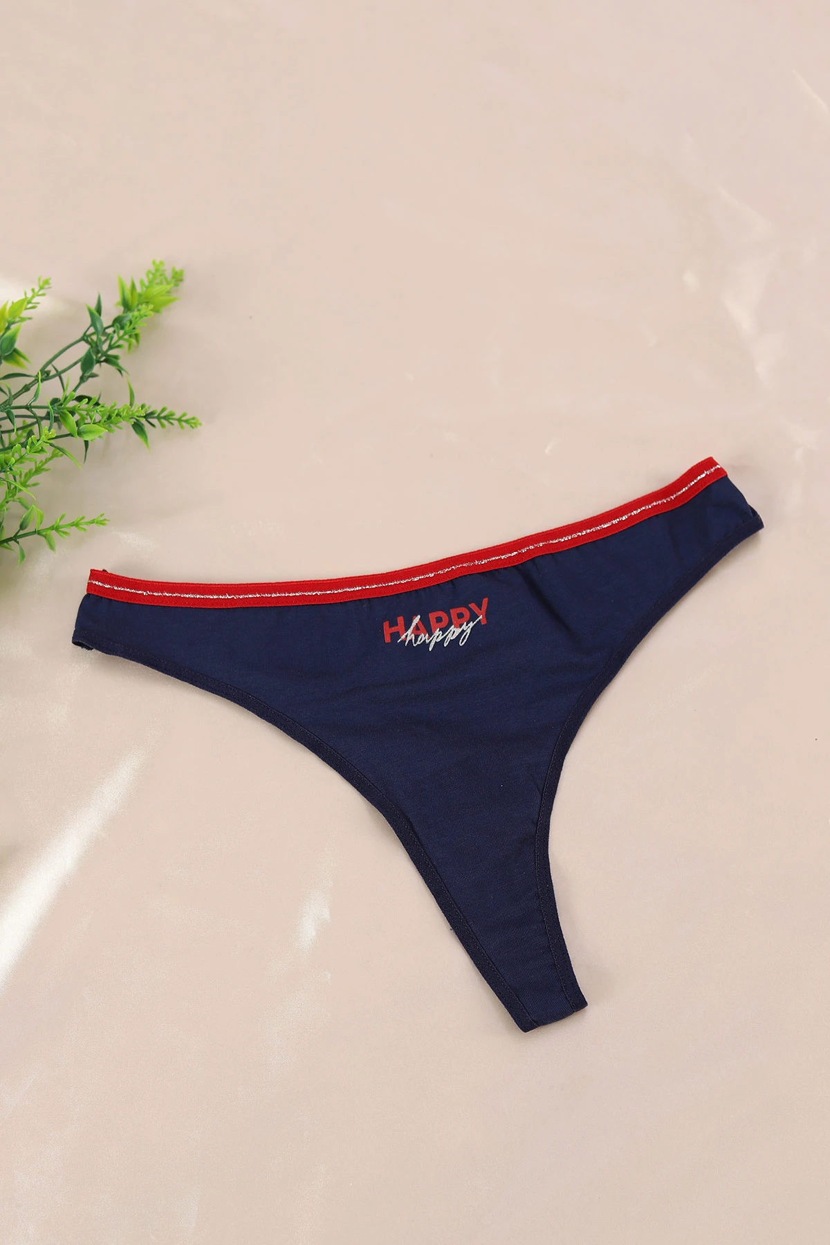 Lacivert Berrak Kadın String Külot 369563