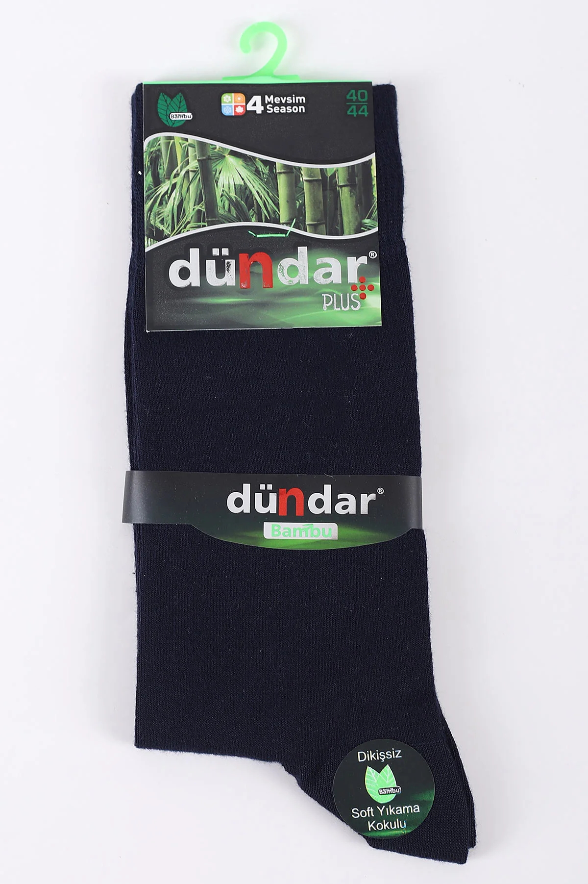 Lacivert Dört Mevsim Erkek Bambu Çorap (40-44) 422804