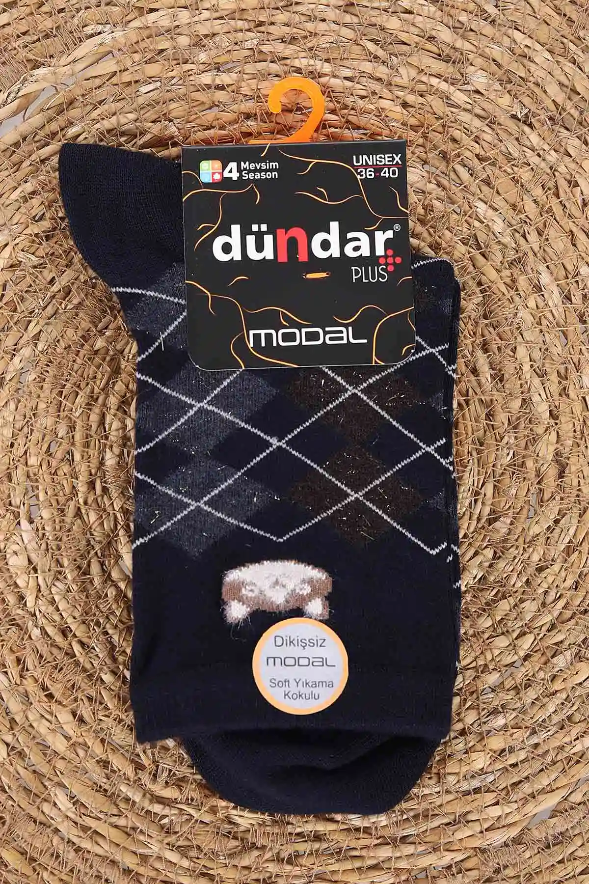 Lacivert Dört Mevsim Kadın Modal Çorap (36-40) 477082