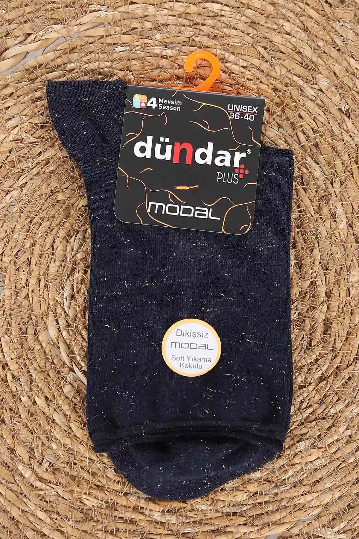 Lacivert Dört Mevsim Modal Kadın Çorap (36-40) 477056