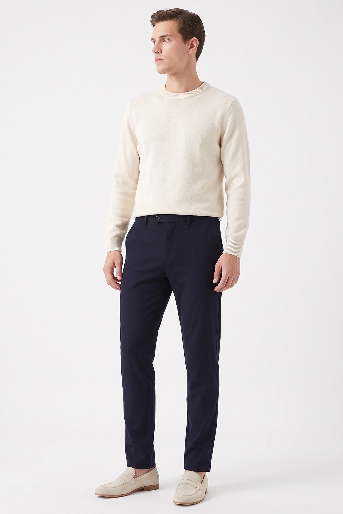 Lacivert Gabardin Erkek Pantolon 491676