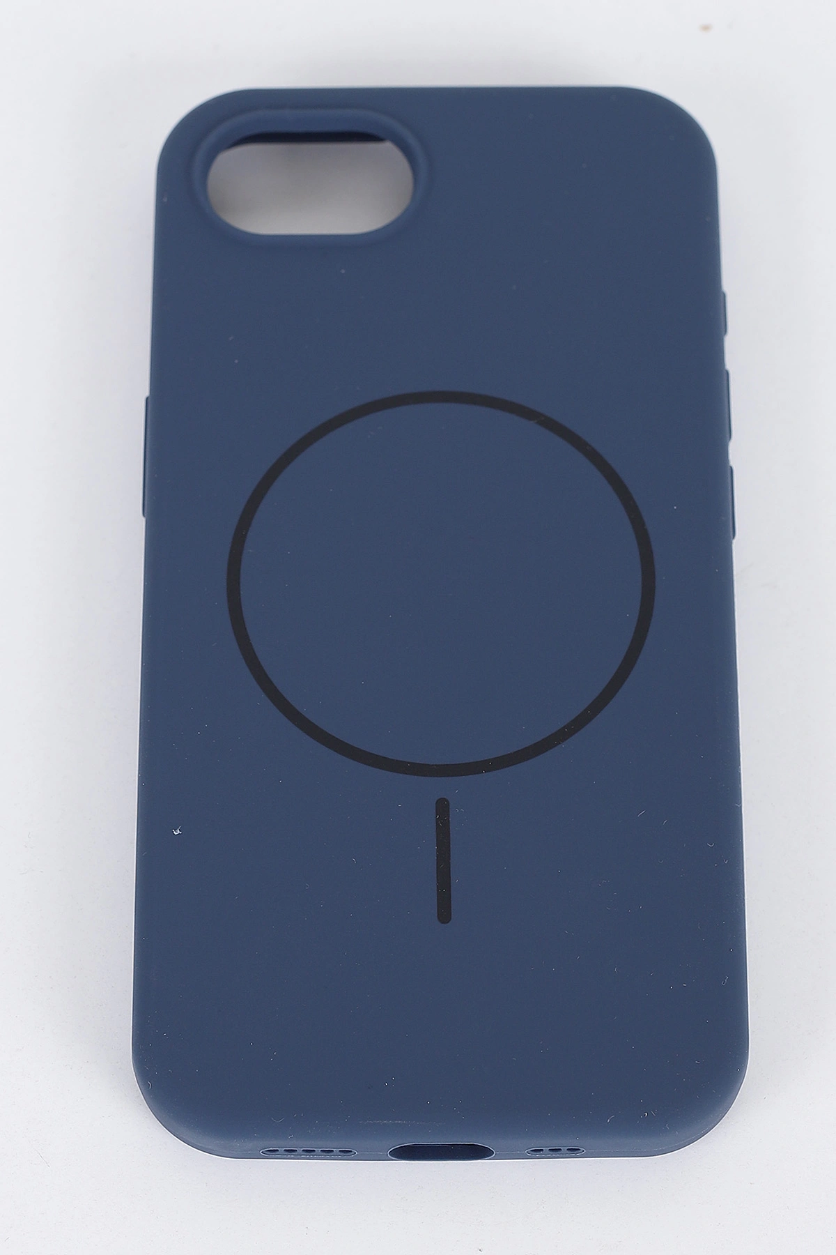 Lacivert İPhone SE4 16E Uyumlu Capsule Serisi Soft Tpu Slikon Telefon Kılıfı 396964