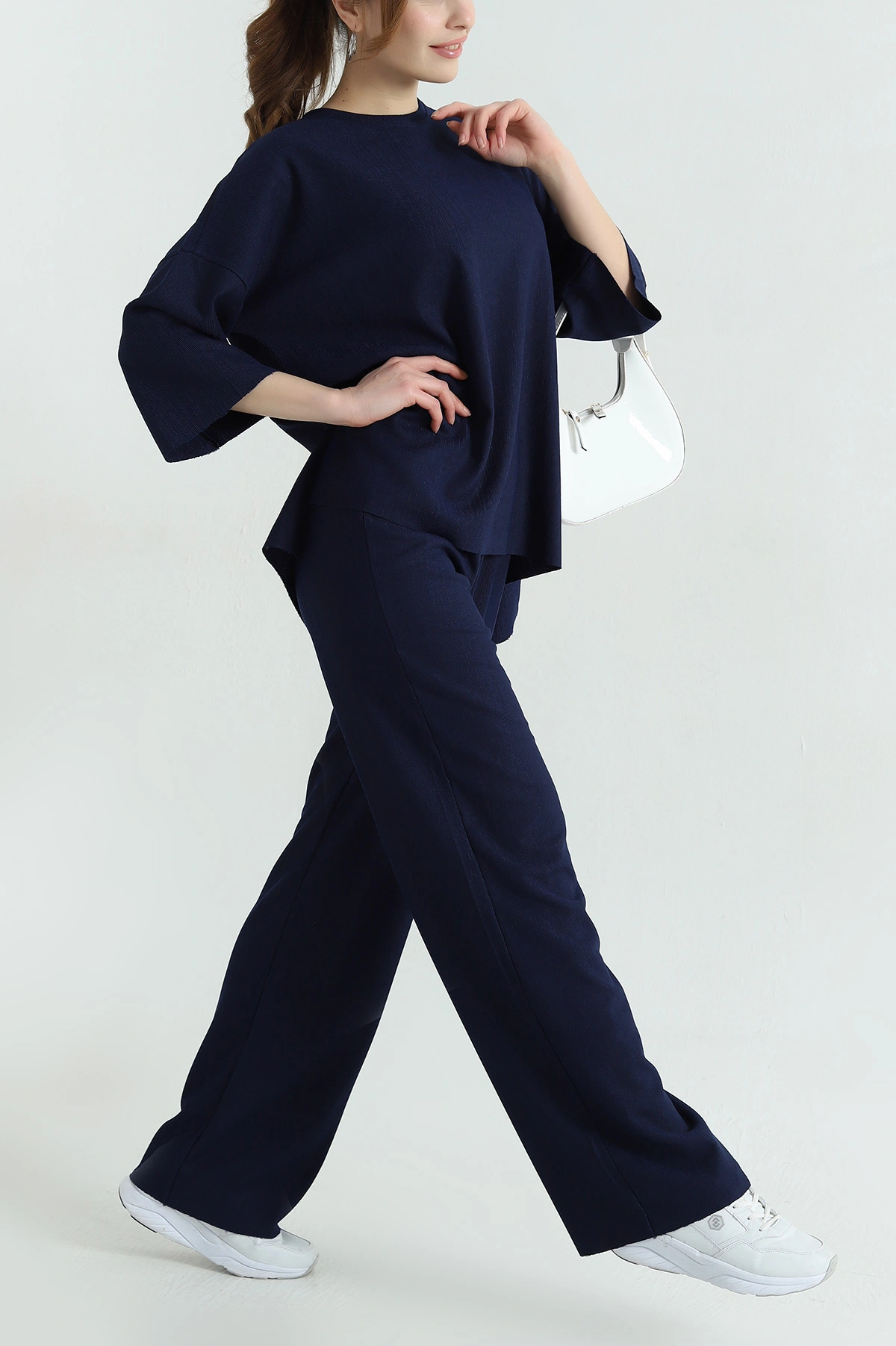 Lacivert New York Kadın İkili Takım 347104