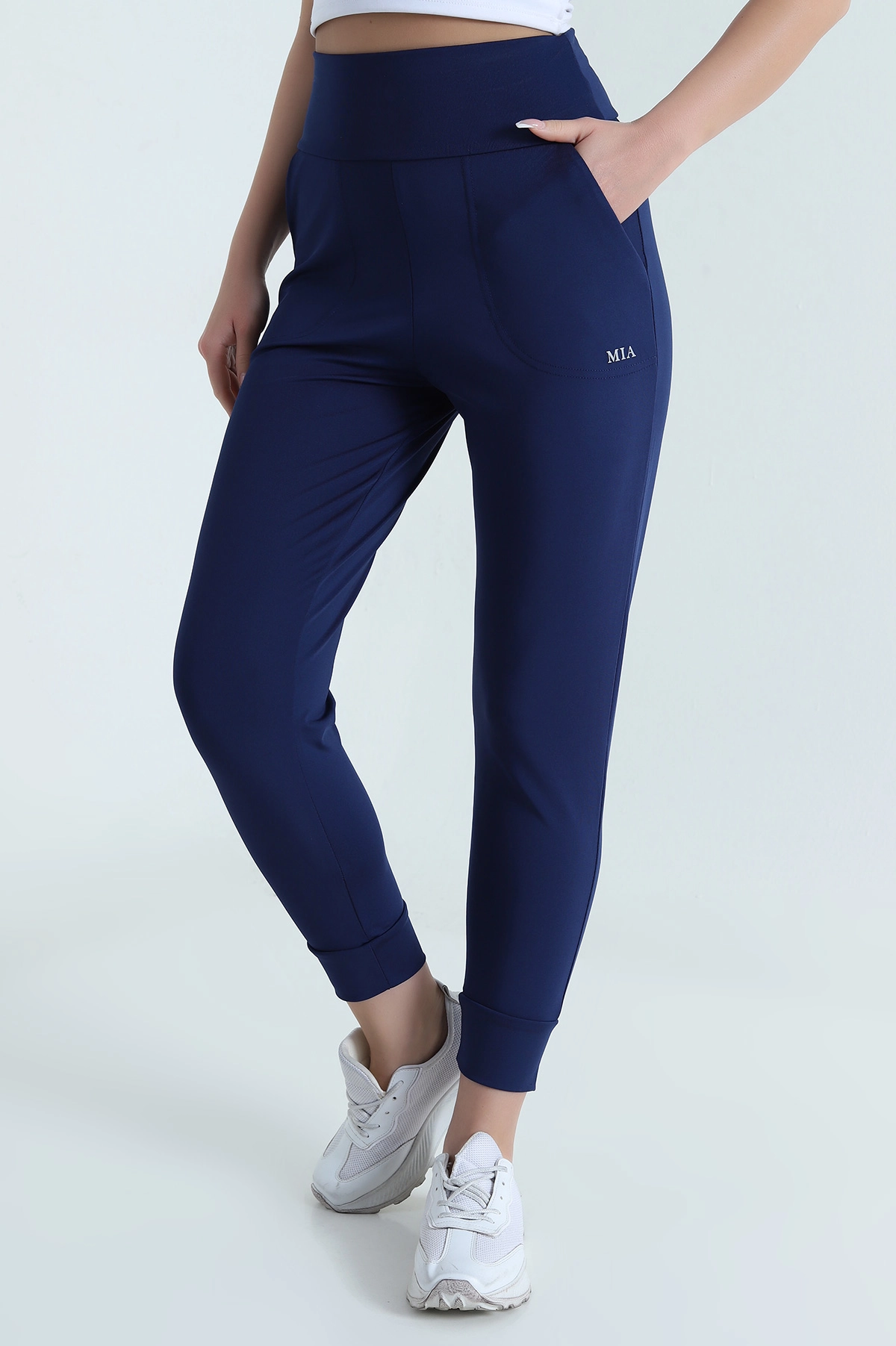 Lacivert Scuba Kadın Jogger Alt 462152