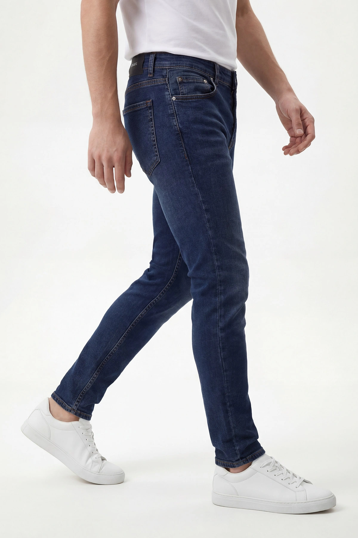 Lacivert Skinny Fit Erkek Kot pantolon 430708