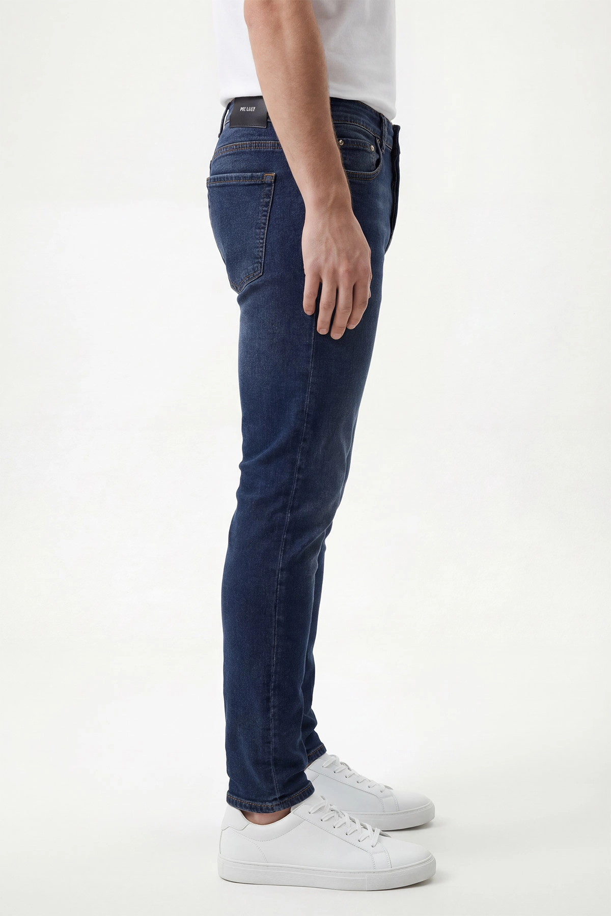 Lacivert Skinny Fit Erkek Kot pantolon 430708