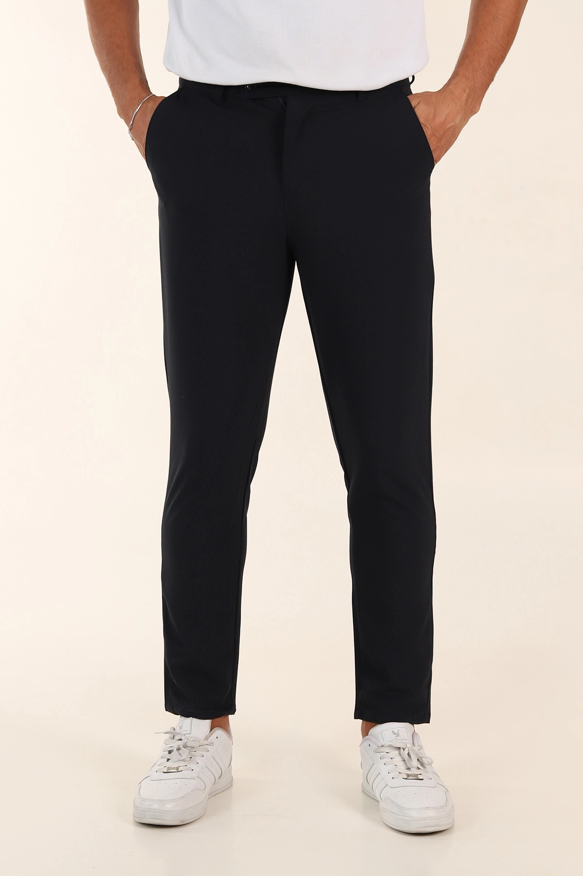 Lacivert Slim Fit Erkek Kumaş Pantolon 391137