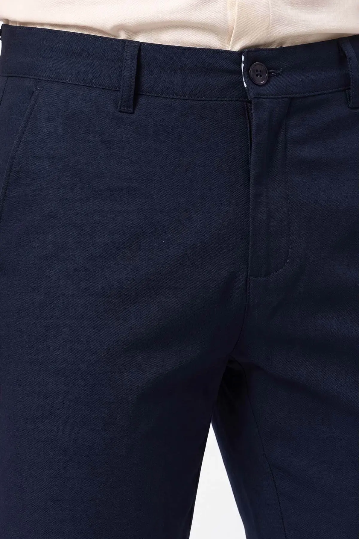 Lacivert Slim Fit Erkek Kumaş Pantolon 472242