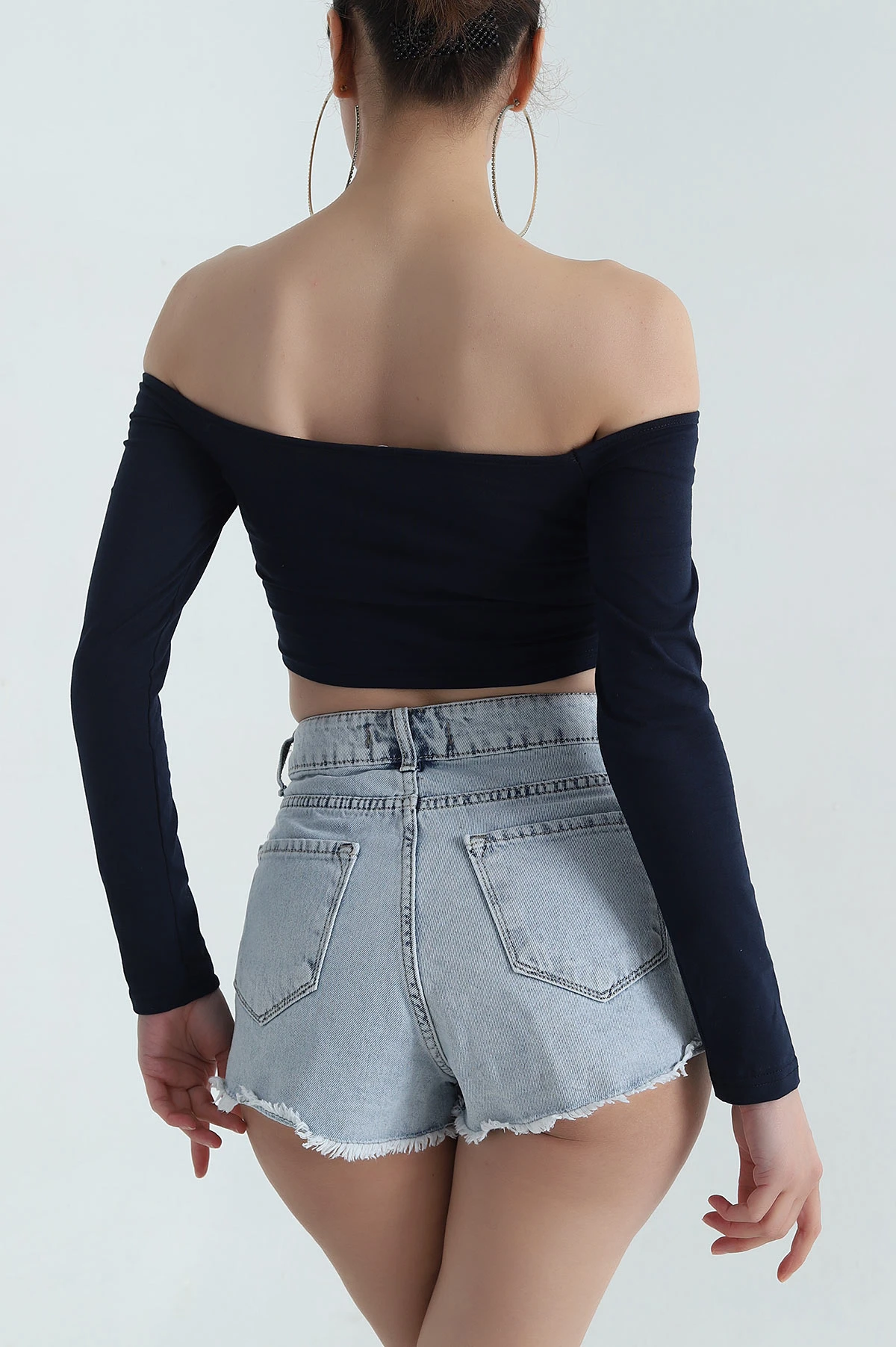 Lacivert Süprem Kadın Bluz 387607
