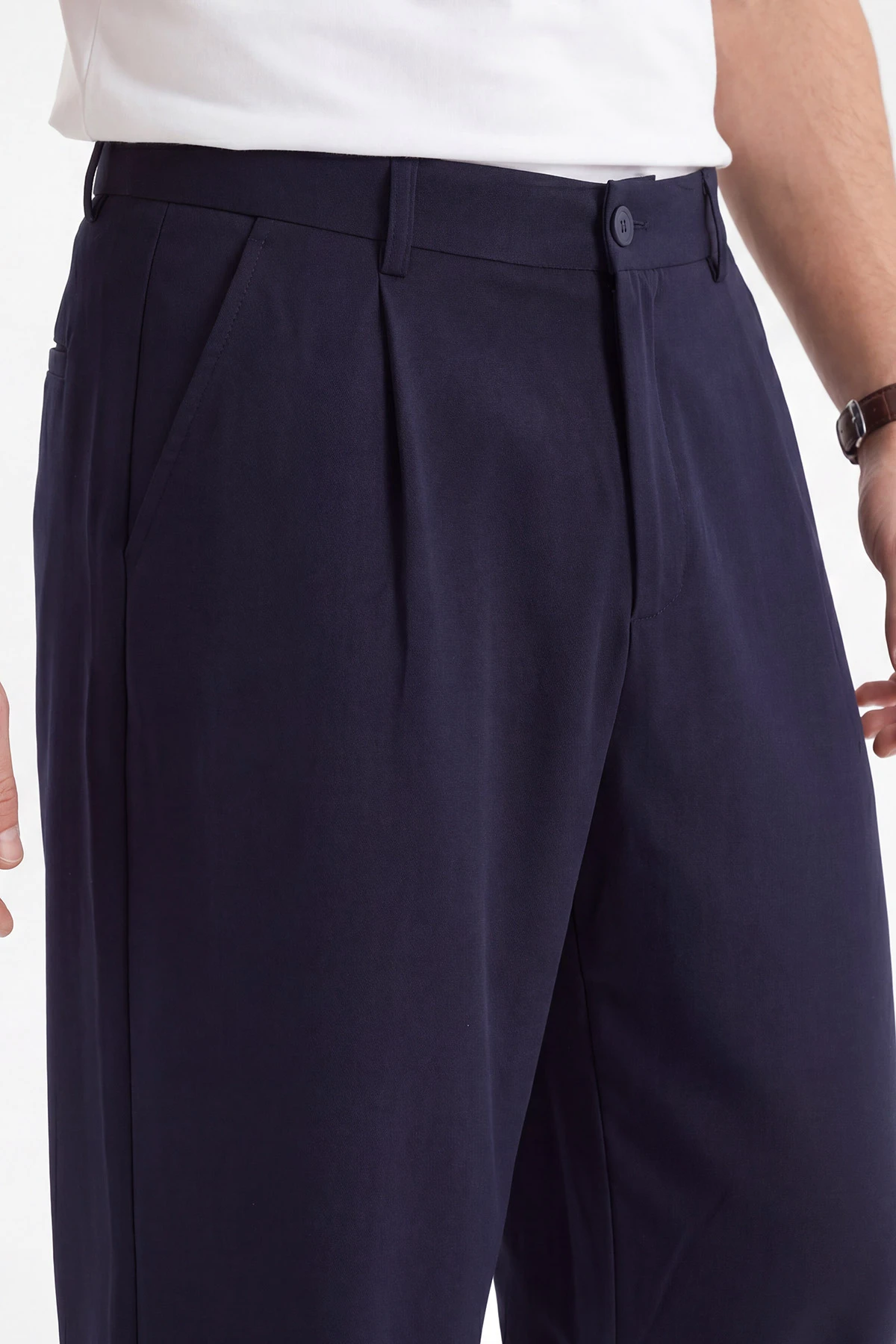 Lacivert Yeni Sezon Baggy Erkek Pantolon 472163