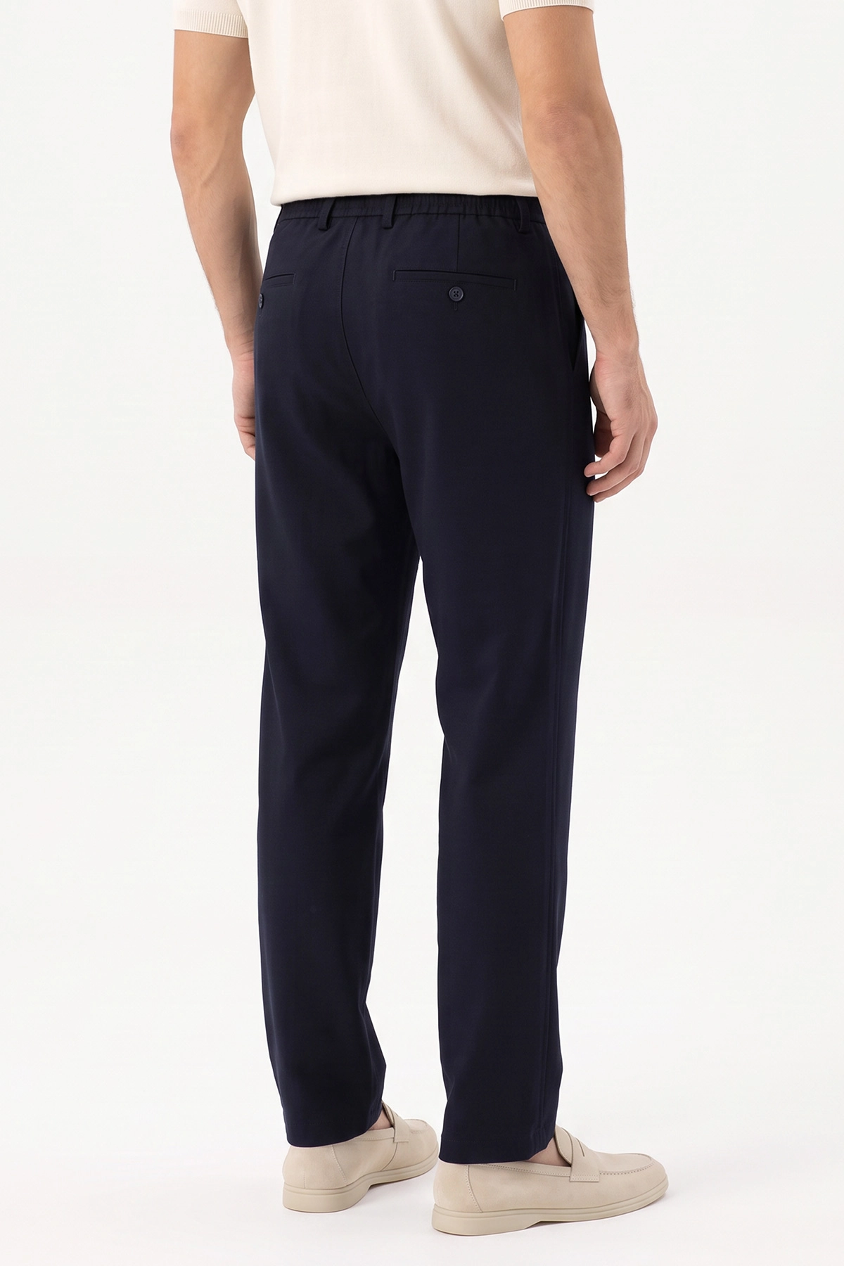 Lacivert Regular Fit Cep Detaylı Erkek Pantolon 493152