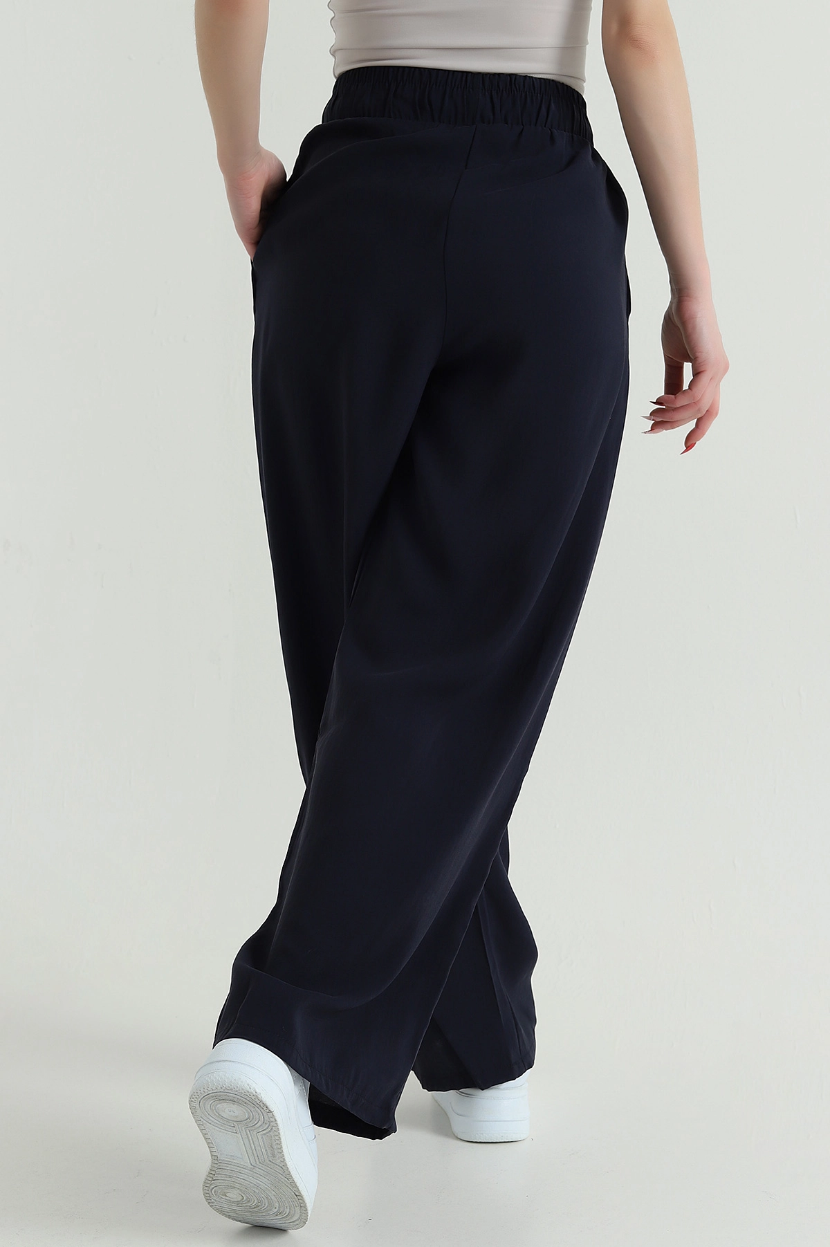 Lacivert Yeni Sezon Modal Kadın Pantolon 425233