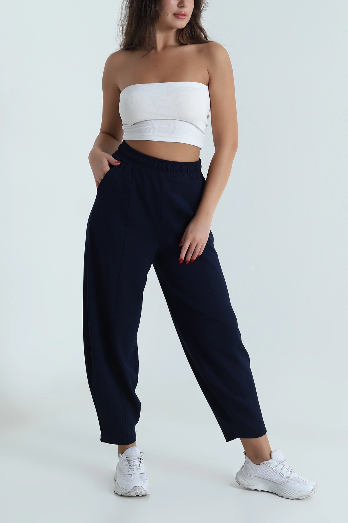 Lacivert Yeni Sezon Oysho Kadın Pantolon 489367
