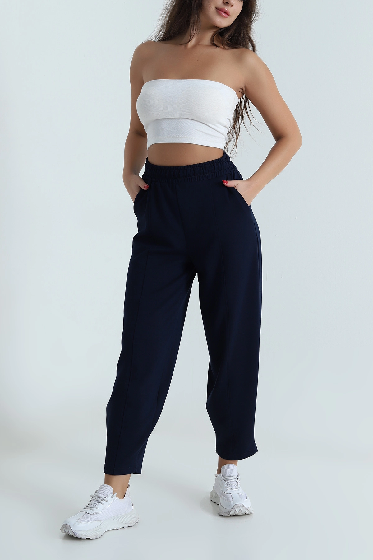 Lacivert Yeni Sezon Oysho Kadın Pantolon 489367