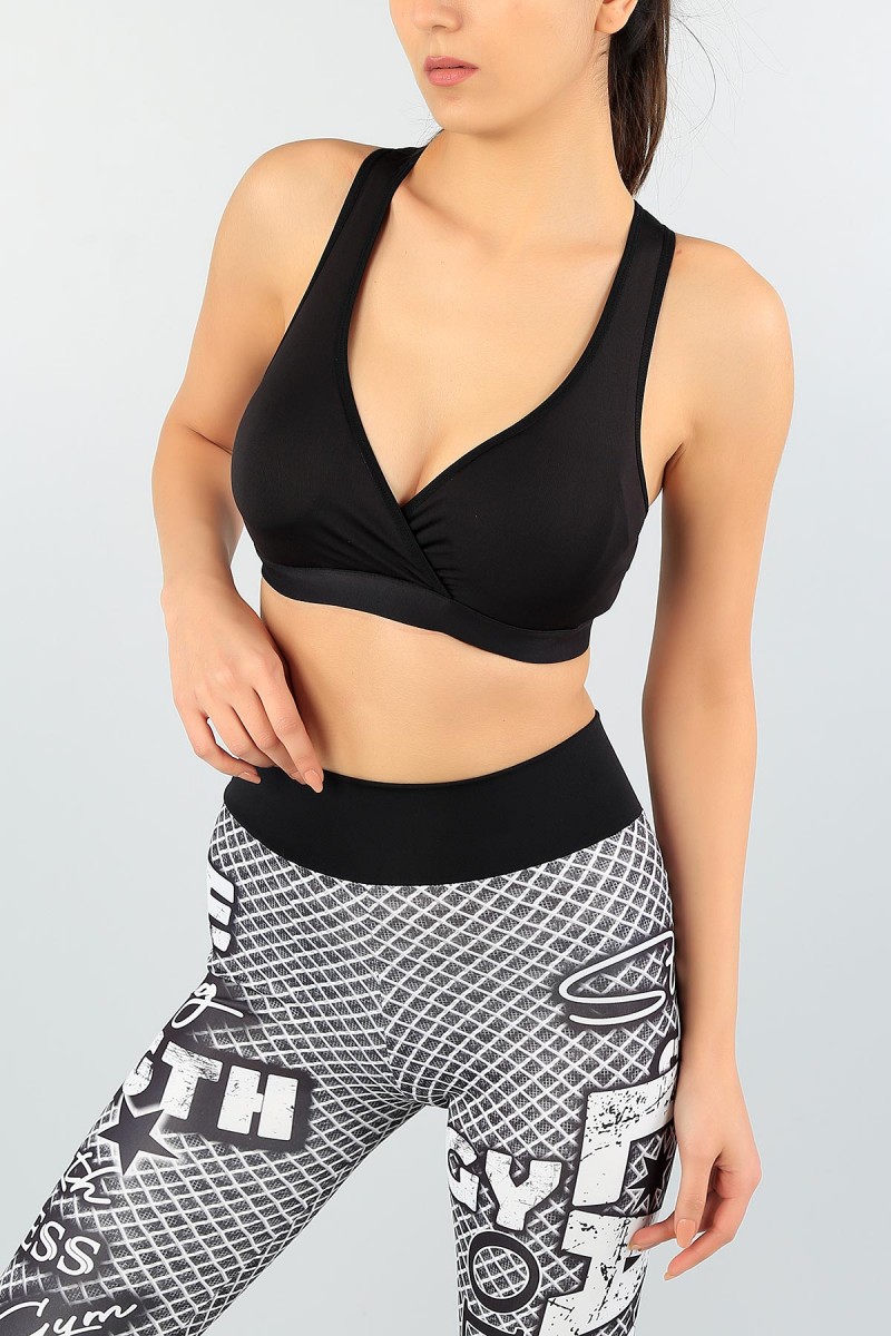 Lastikli Bayan Sporcu Büstiyer 57402