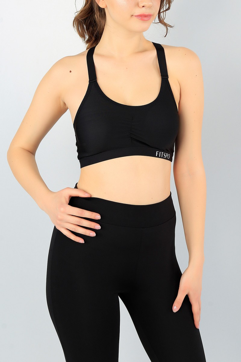 Lastikli Bayan Sporcu Büstiyer 57410