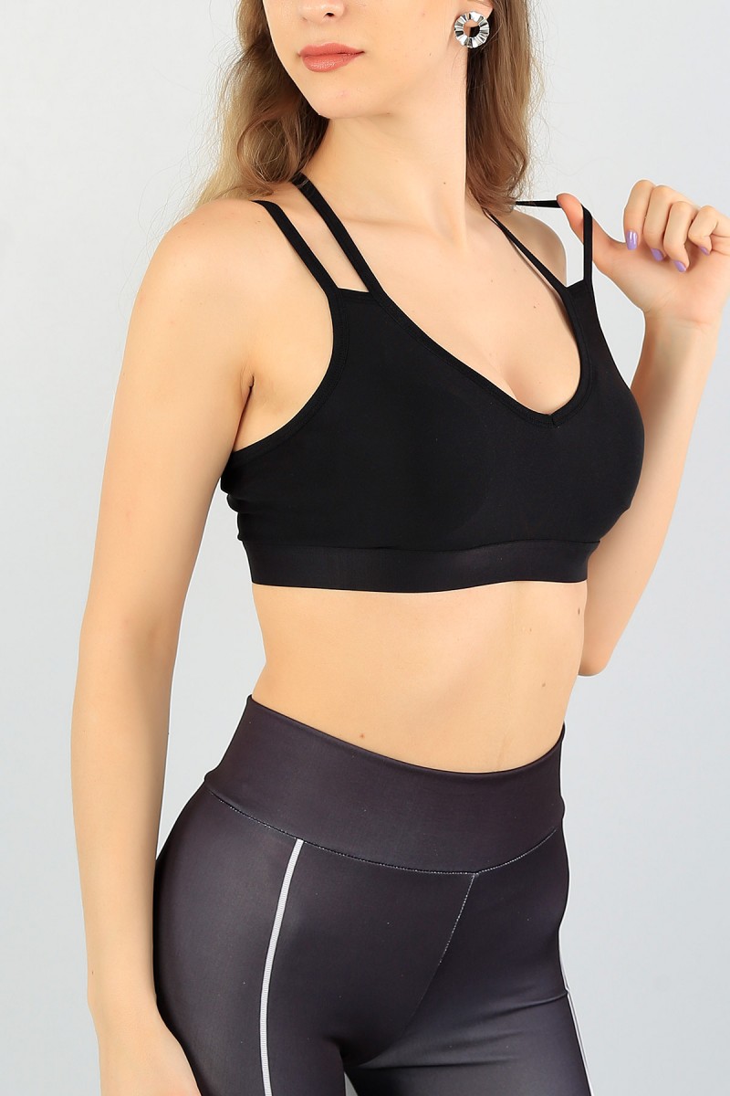 Lastikli Bayan Sporcu Büstiyer 57411