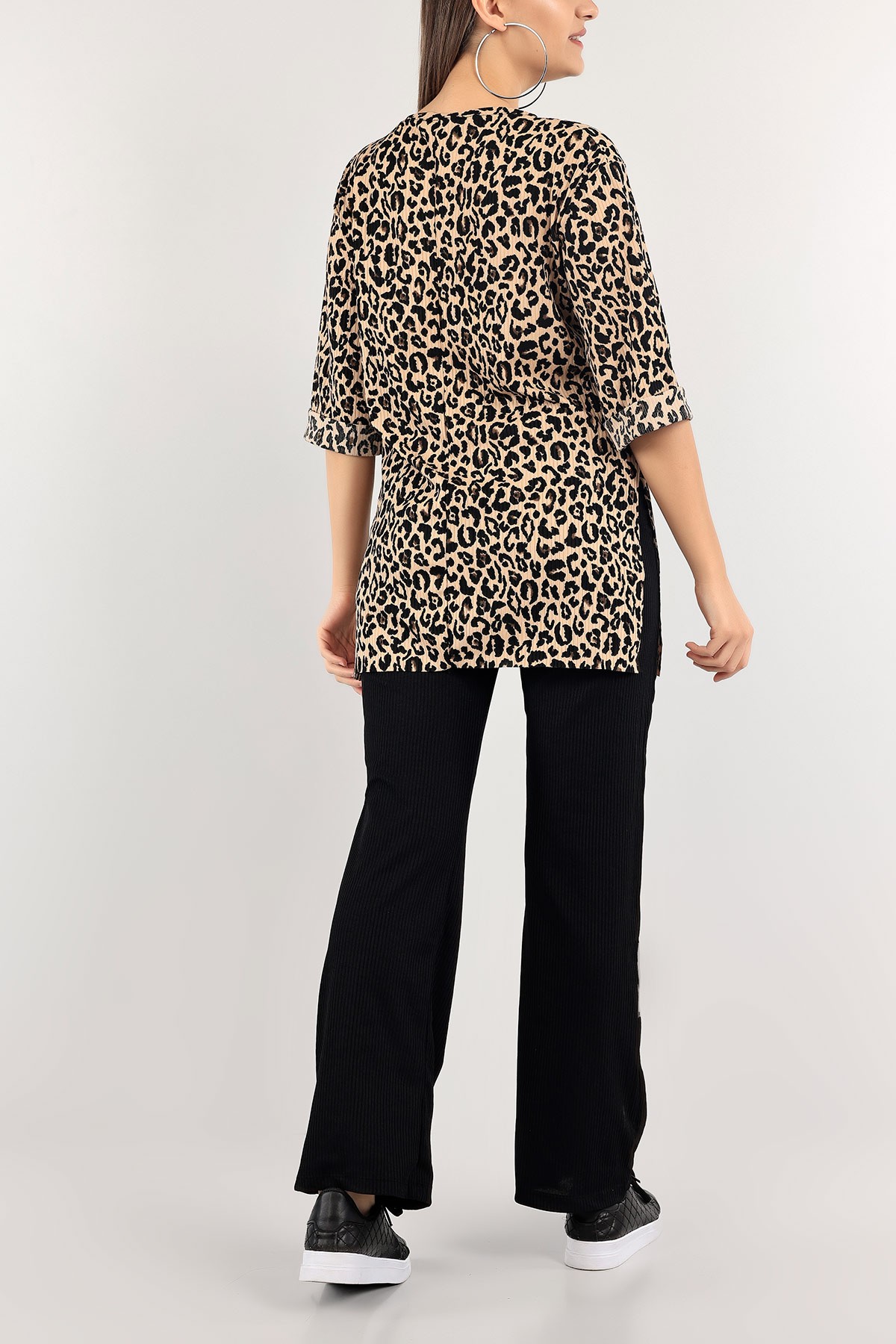 Leopar Leopar Desenli Bayan İkili Takım 114686