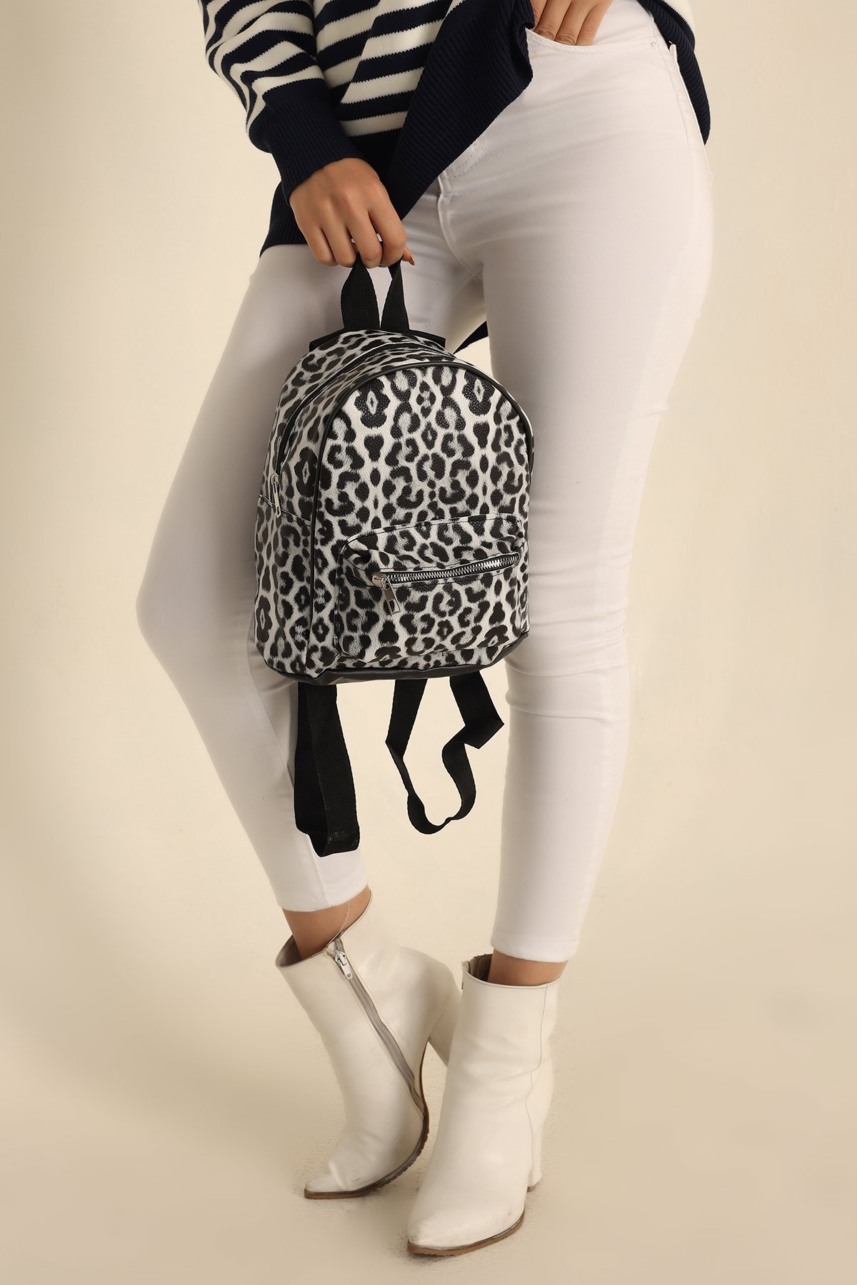 Leopar Mini Boy Sırt Çantası 225356