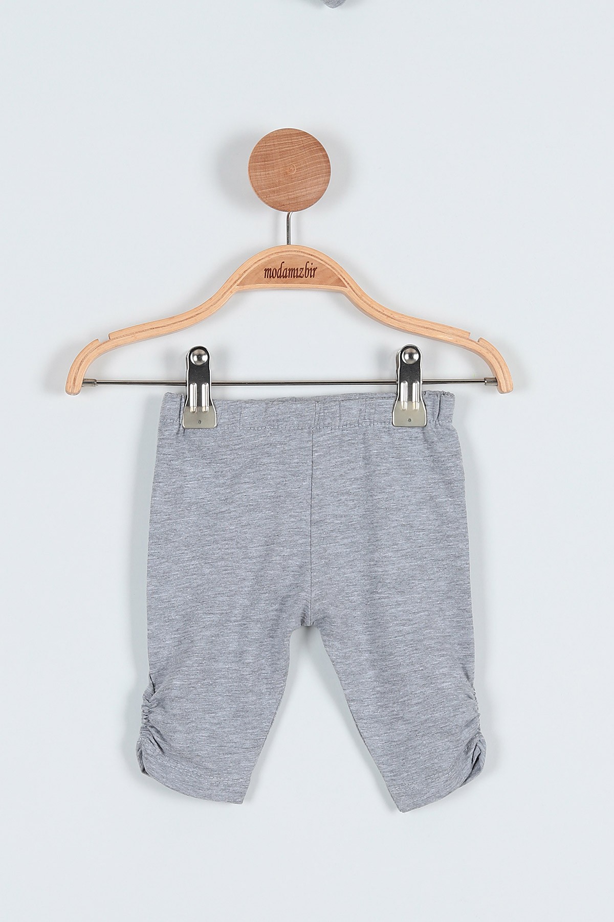 Lila (06-24 Ay) Fiyonk Askılı Taytlı Kız Bebe Takım 187431