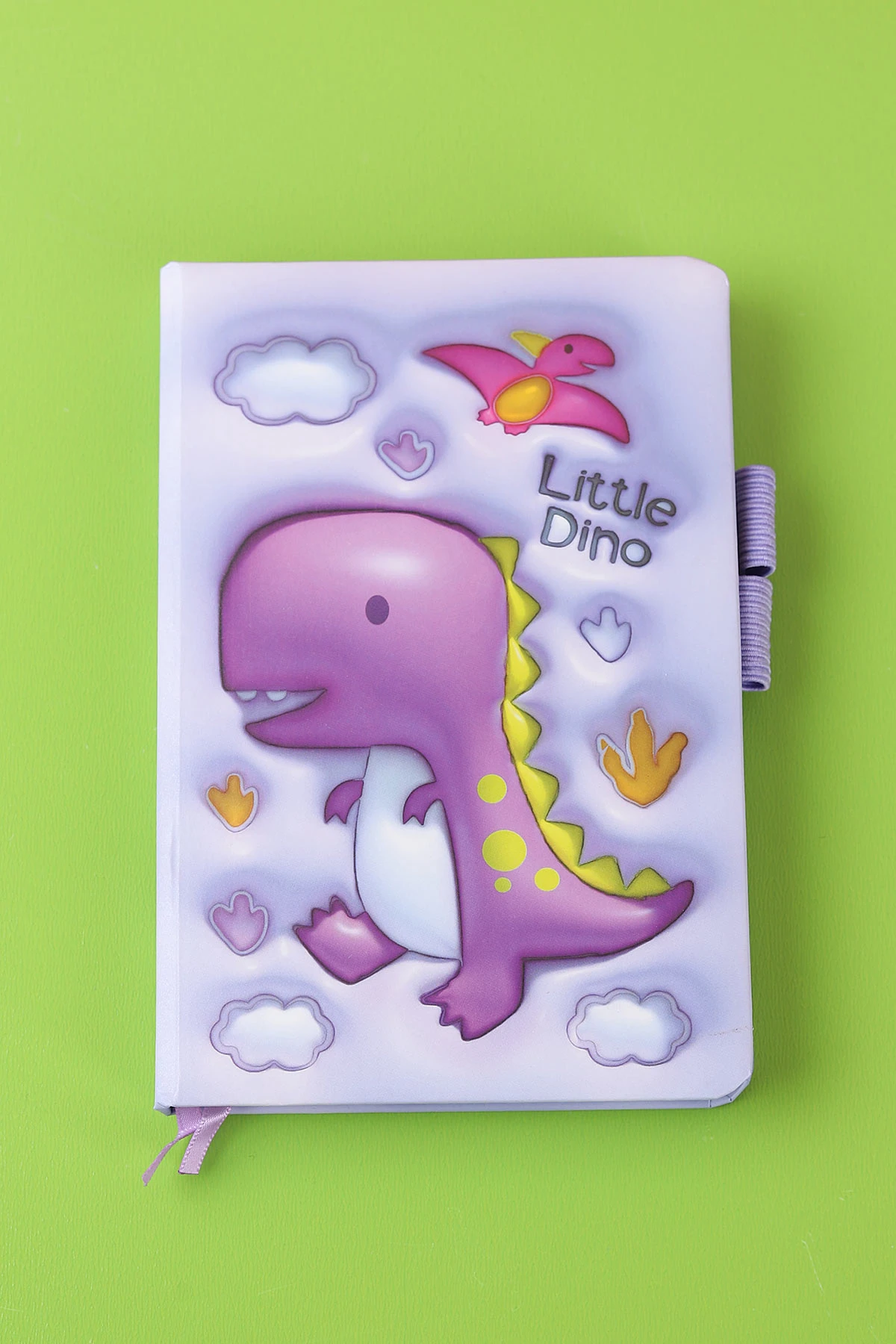 Lila 11x16 Cm Little Dino Desenli Bloknot Not Defteri 291058